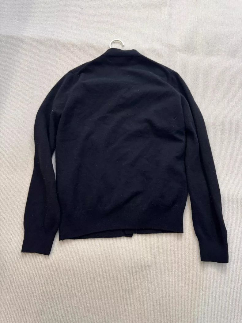 Comme des Garcons Comme Des Garcons Black wool cardigan Size M / US 6-8 / IT 42-44 - 2 Thumbnail