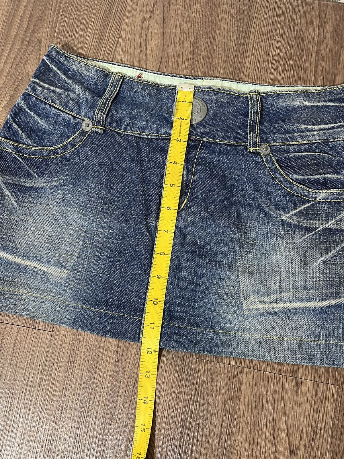 Beauty Beast × Hysteric Glamour × Japanese Brand Y2K Red Pepper whiskers mini skirt Size 31" - 12 Thumbnail
