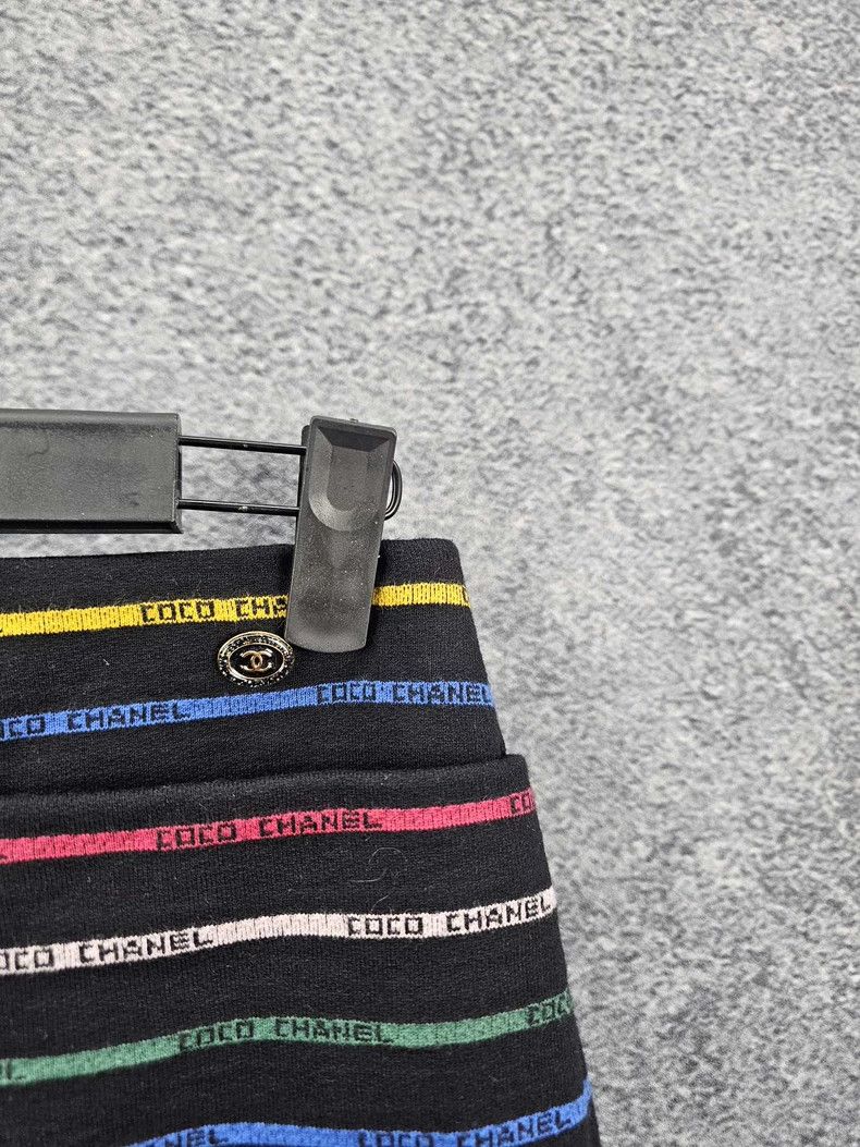 Chanel Chanel Striped skirt Size 24" / US 00 / IT 34 - 4 Thumbnail