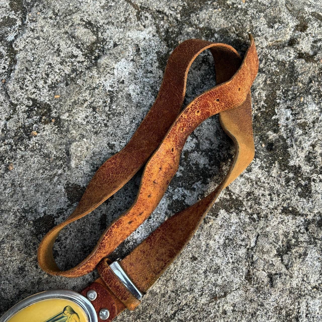Quicksilver Vintage 90s Quiksilver Belt Leather Size ONE SIZE - 5 Thumbnail