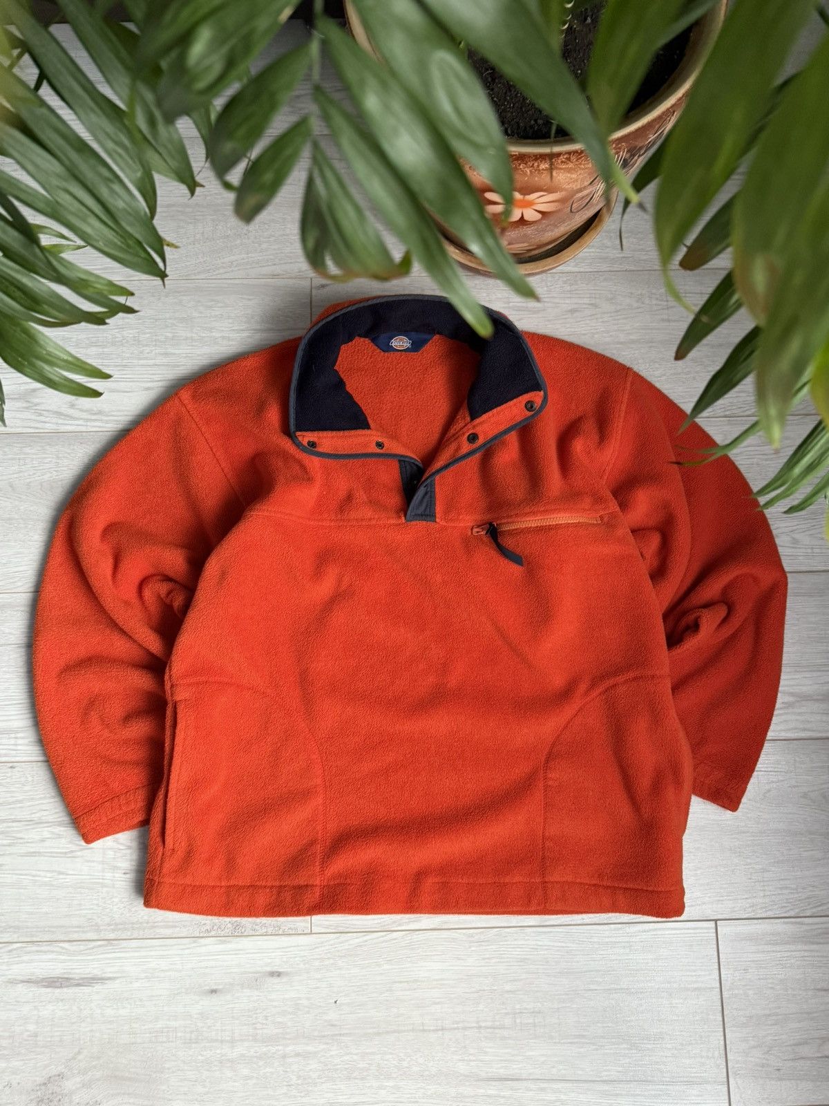 Dickies × Vintage Vintage Cozy Fleece jacket Dickies Size US L / EU 52-54 / 3 - 1 Thumbnail