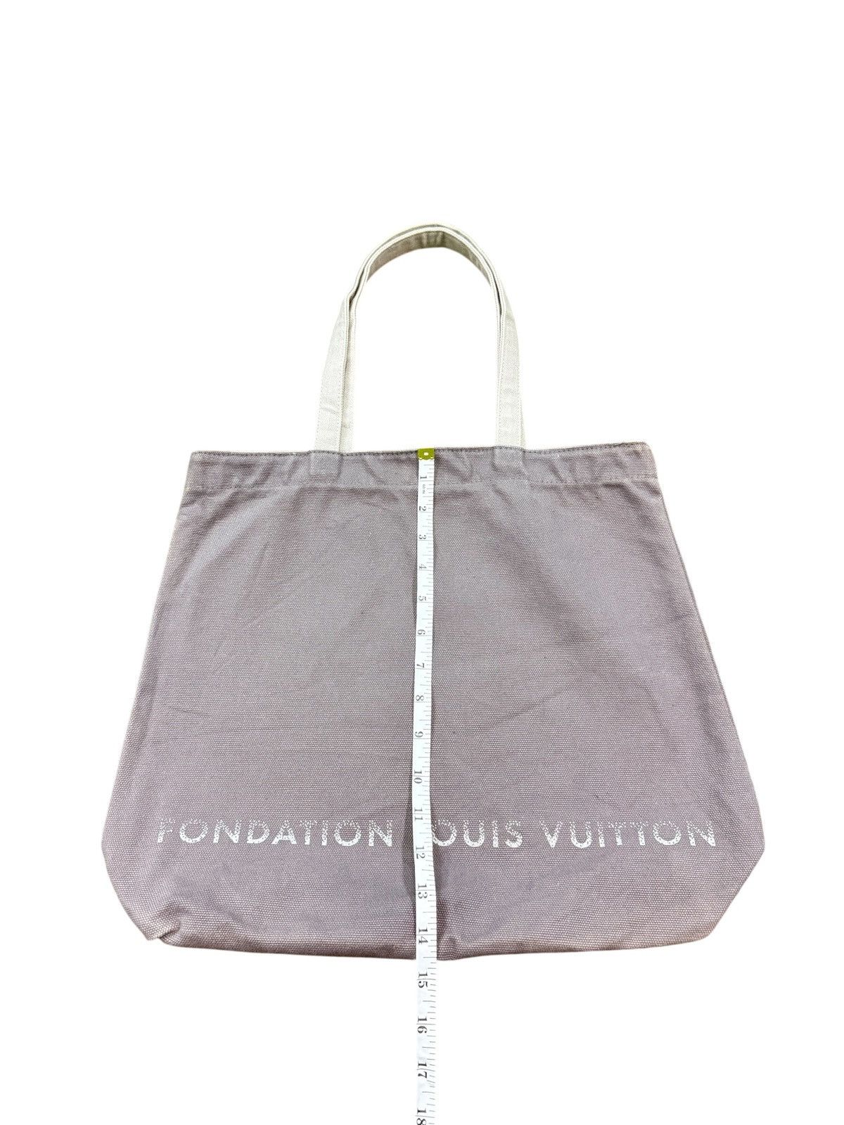 Louis Vuitton LOUIS VUITTON FONDATION CANVAS TOTE BAG Size ONE SIZE - 7 Thumbnail