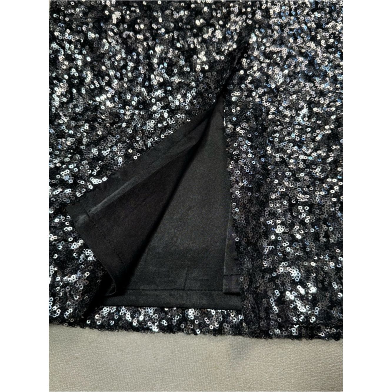 MILLY Milly Pencil Sequins Stretch Midi Skirt Size 2 Size 26" / US 2 / IT 38 - 9 Thumbnail