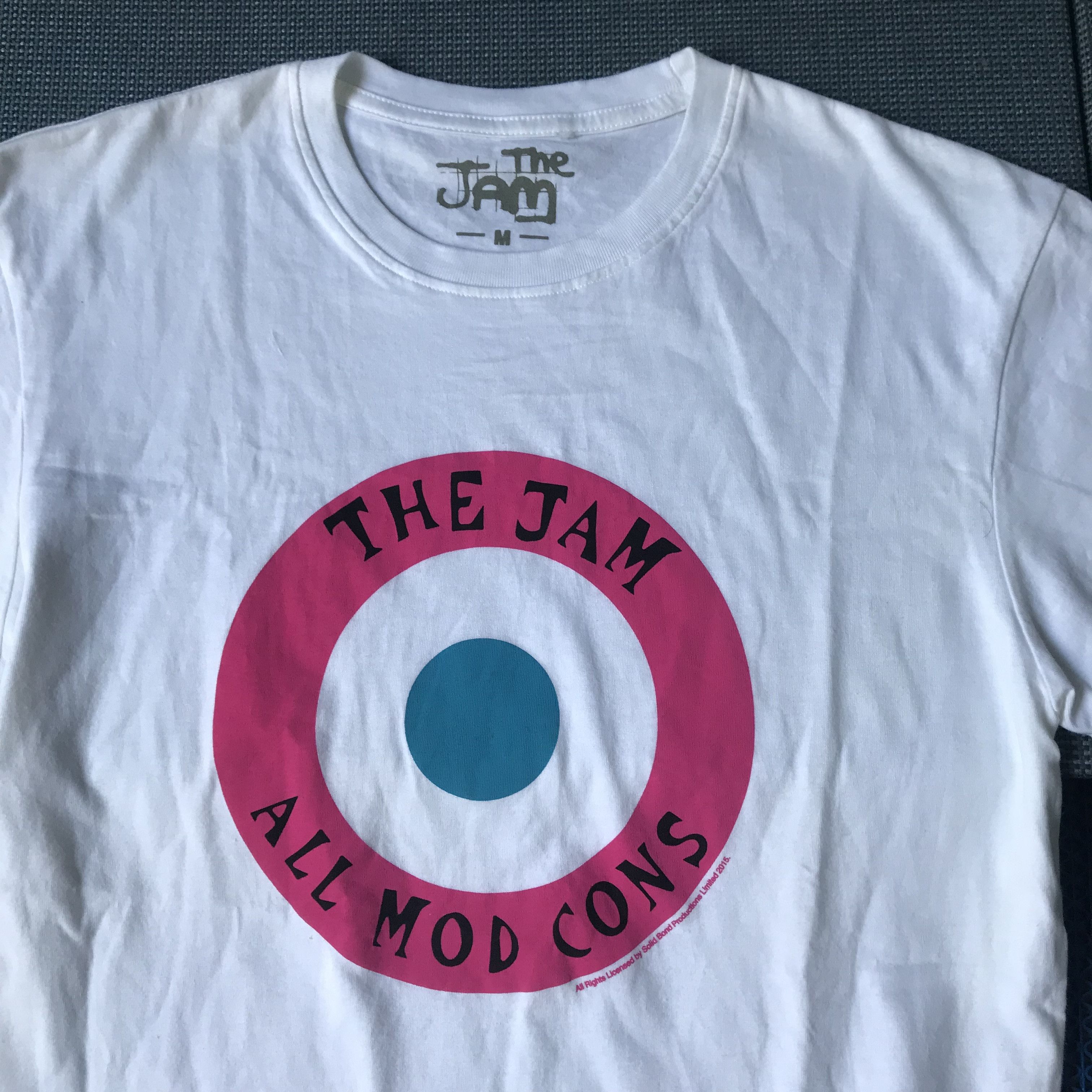 Band Tees The Jam All Mod Cons Tshirt White Mod Target band tshirt Size US M / EU 48-50 / 2 - 2 Thumbnail