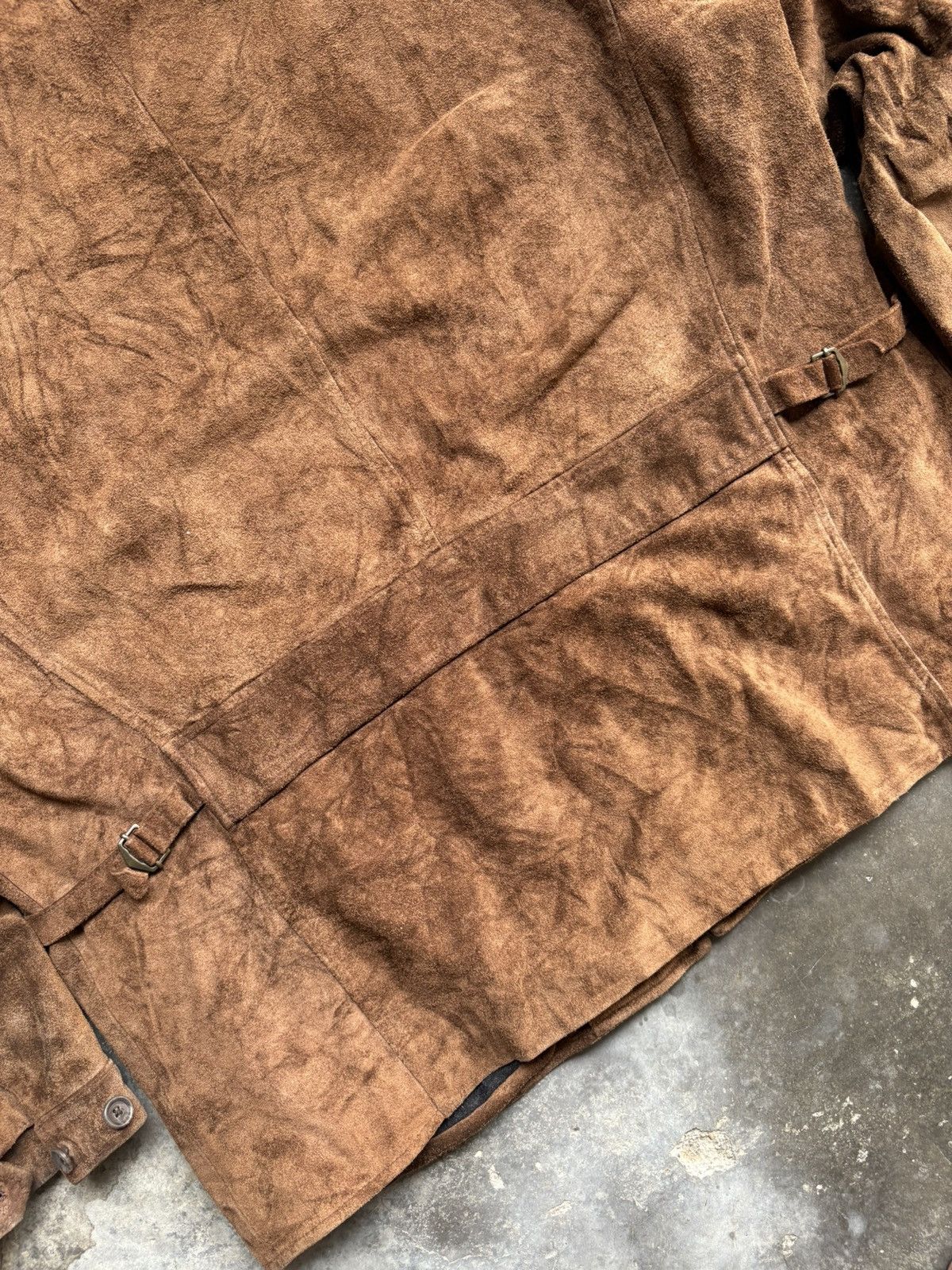 Polo Ralph Lauren Polo ralph lauren leather suede jacket Size US XL / EU 56 / 4 - 11 Thumbnail