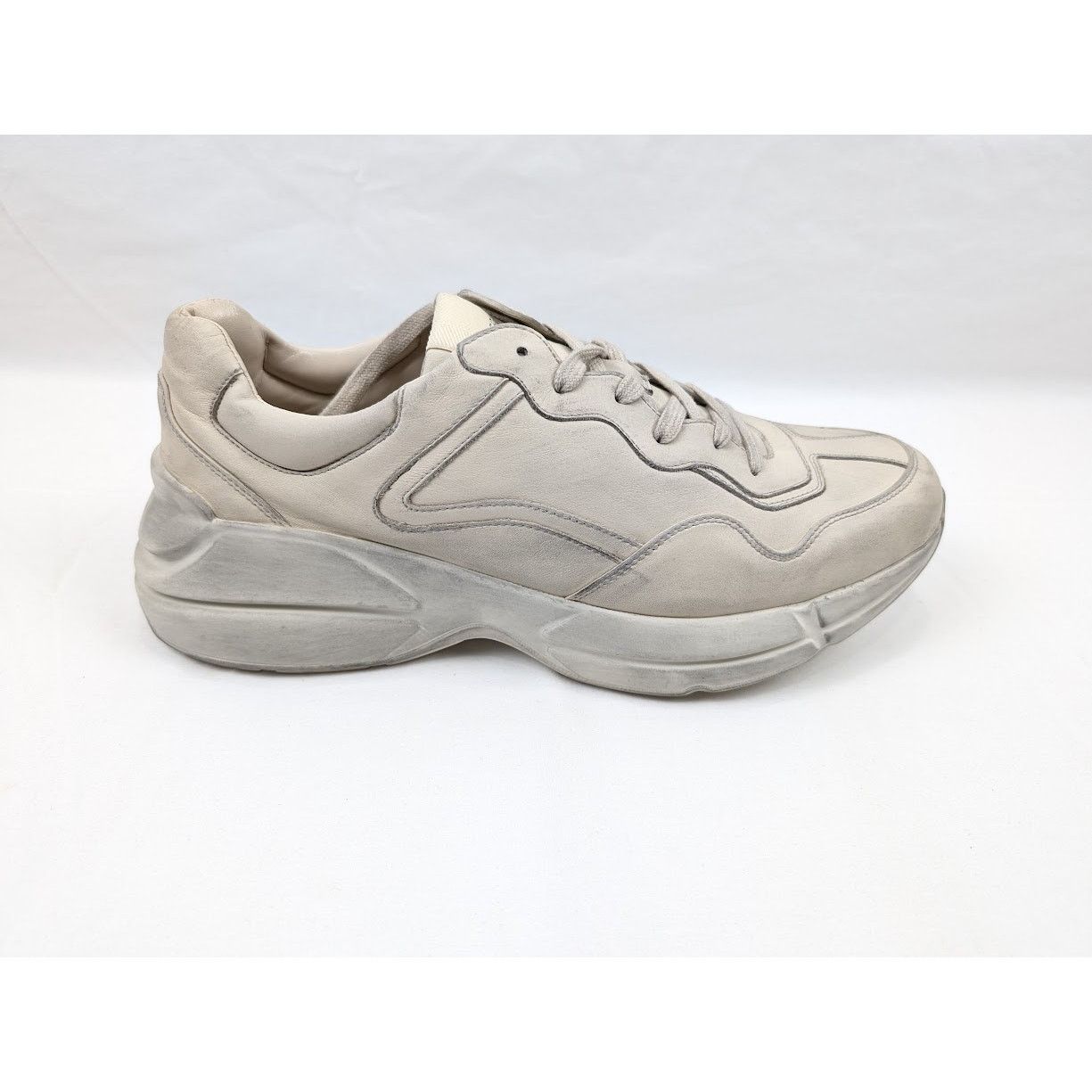 Gucci o1rshd1 Q:2 / Miro Soft Sneakers in Ivoire Size US 11.5 / EU 44-45 - 1 Thumbnail