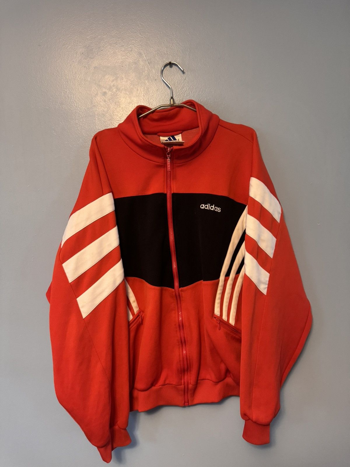 Adidas Vintage Adidas track jacket Size US L / EU 52-54 / 3 - 1 Thumbnail