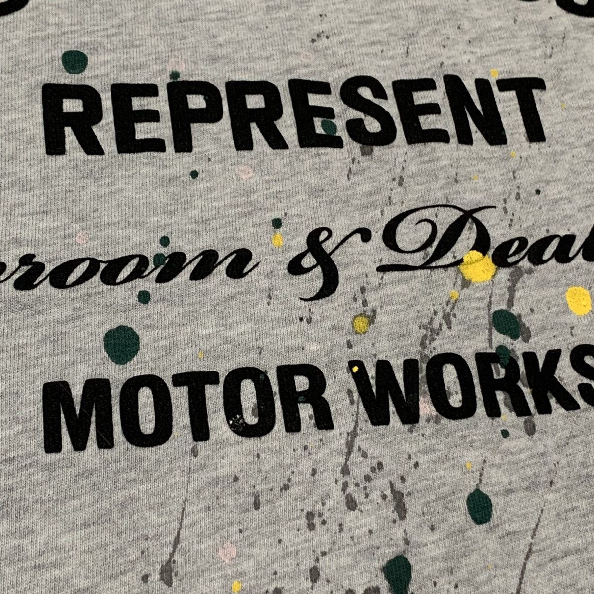 Represent Clo. Represent Small Bespoke Commissions Grey Tee Paint Splatter Size US S / EU 44-46 / 1 - 4 Thumbnail