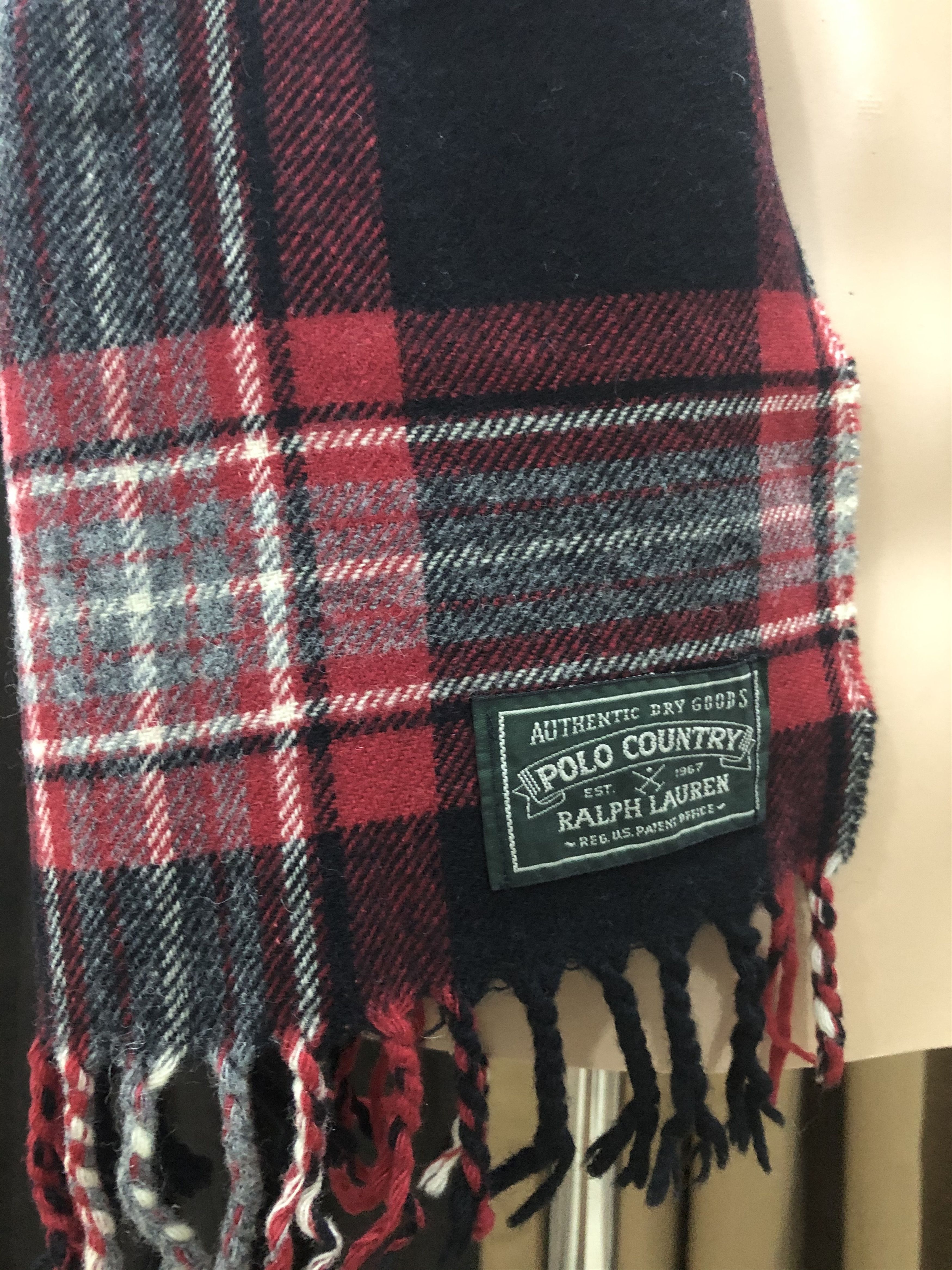 Ralph Lauren Polo Country by Ralph Lauren Tartan Plaid Size ONE SIZE - 2 Thumbnail