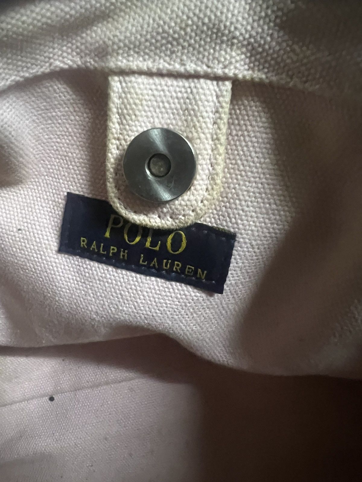 Polo Ralph Lauren Polo Ralph Lauren Canvas Tote Bag Size ONE SIZE - 6 Thumbnail