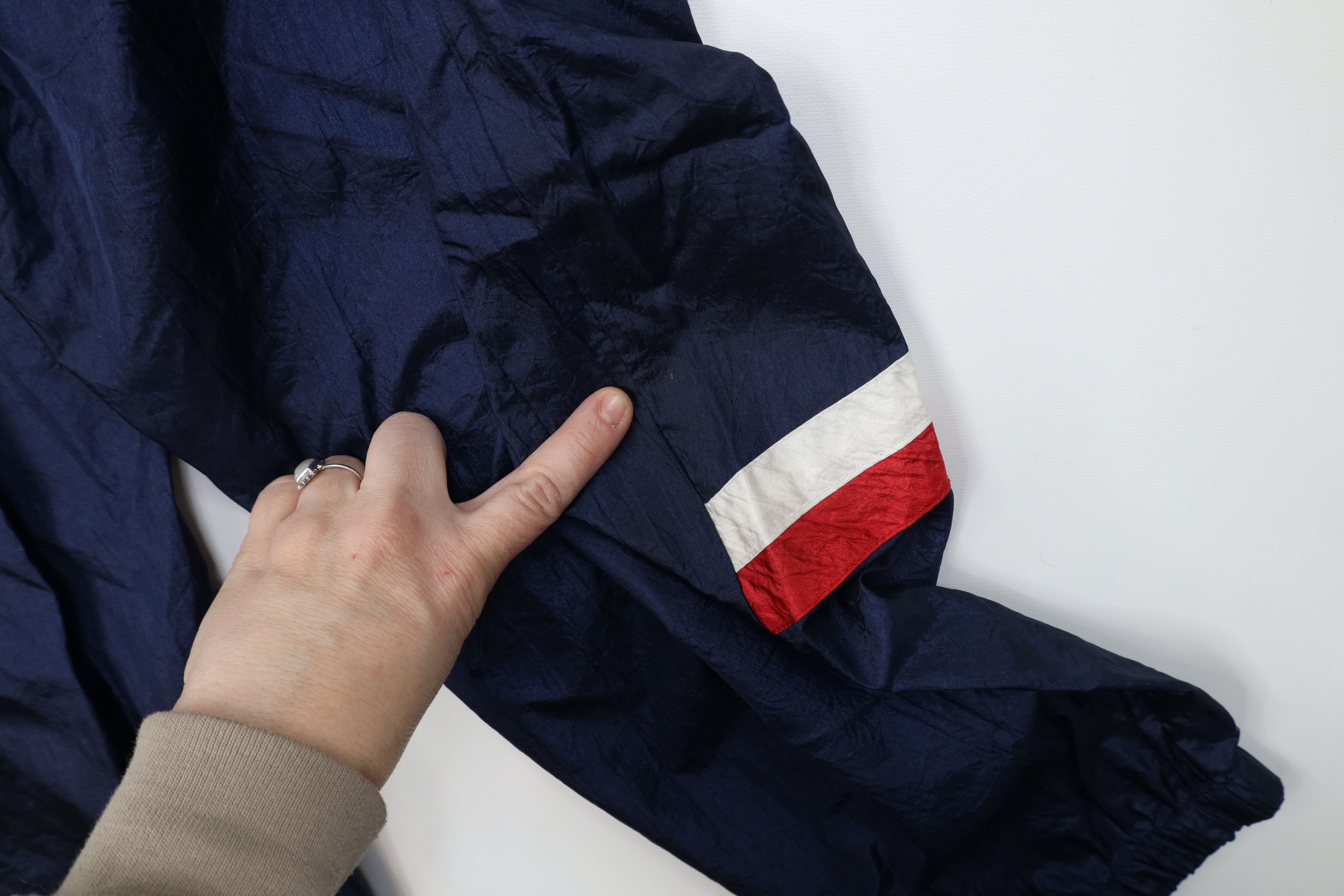 Vintage Vintage 90s USA Olympics Windbreaker Joggers Pants Nylon Size 32" / US 10 / IT 46 - 12 Thumbnail