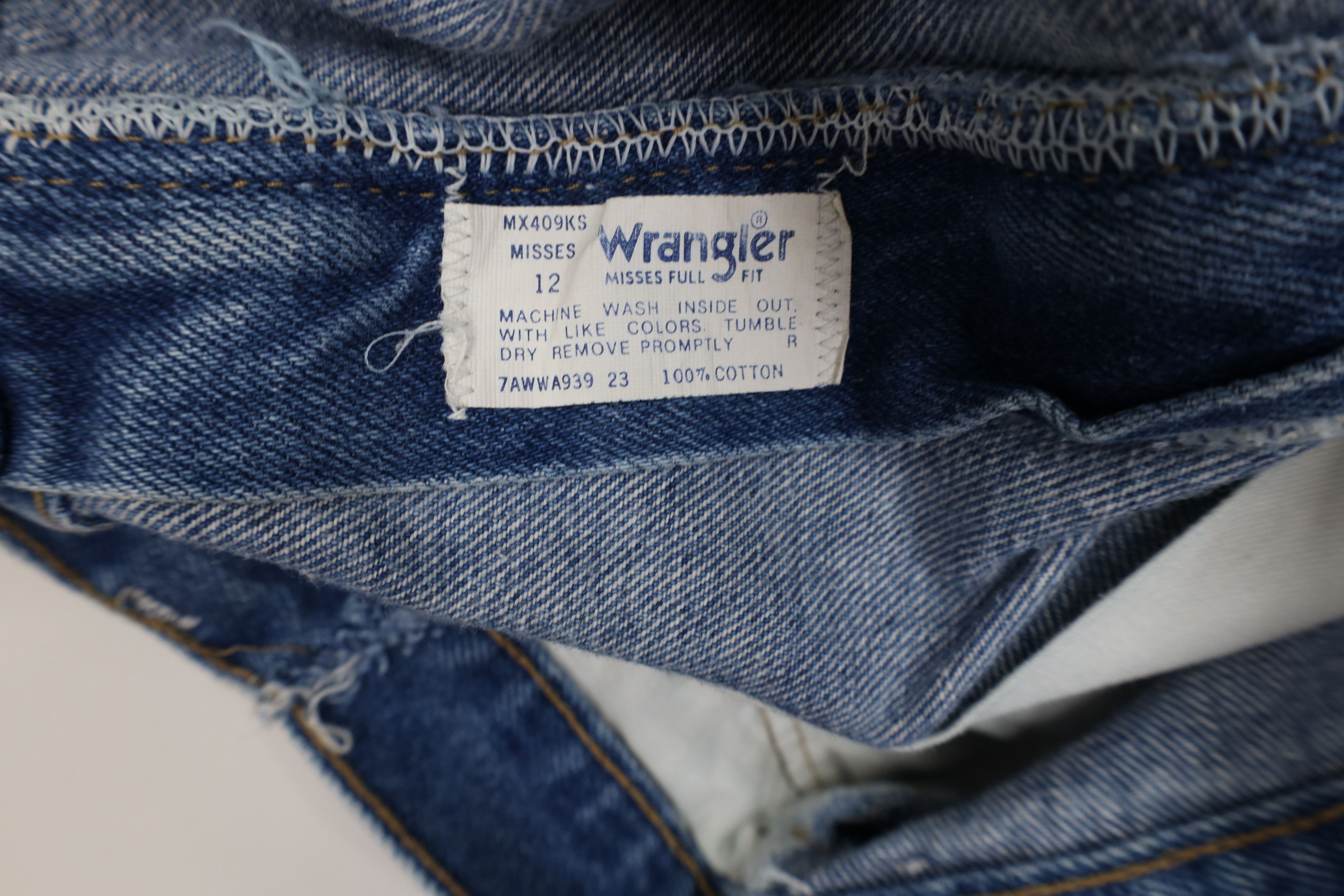 Wrangler Vintage 70s 80s Wrangler Relaxed Fit Tapered Leg Jeans USA Size 34" / US 12 / IT 48 - 7 Thumbnail