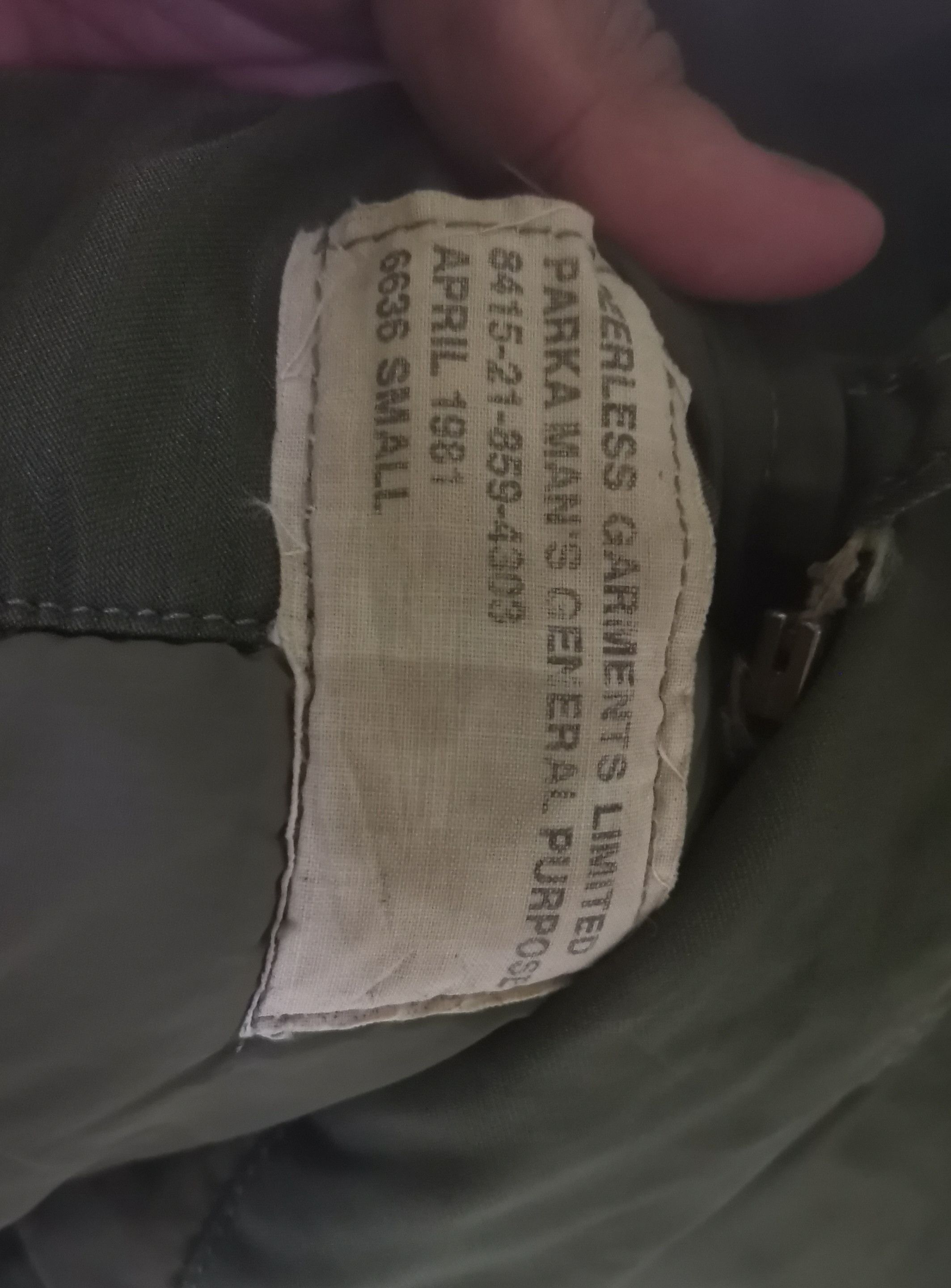 Vintage Rare vintage US Issue parka nice design Size US S / EU 44-46 / 1 - 3 Thumbnail
