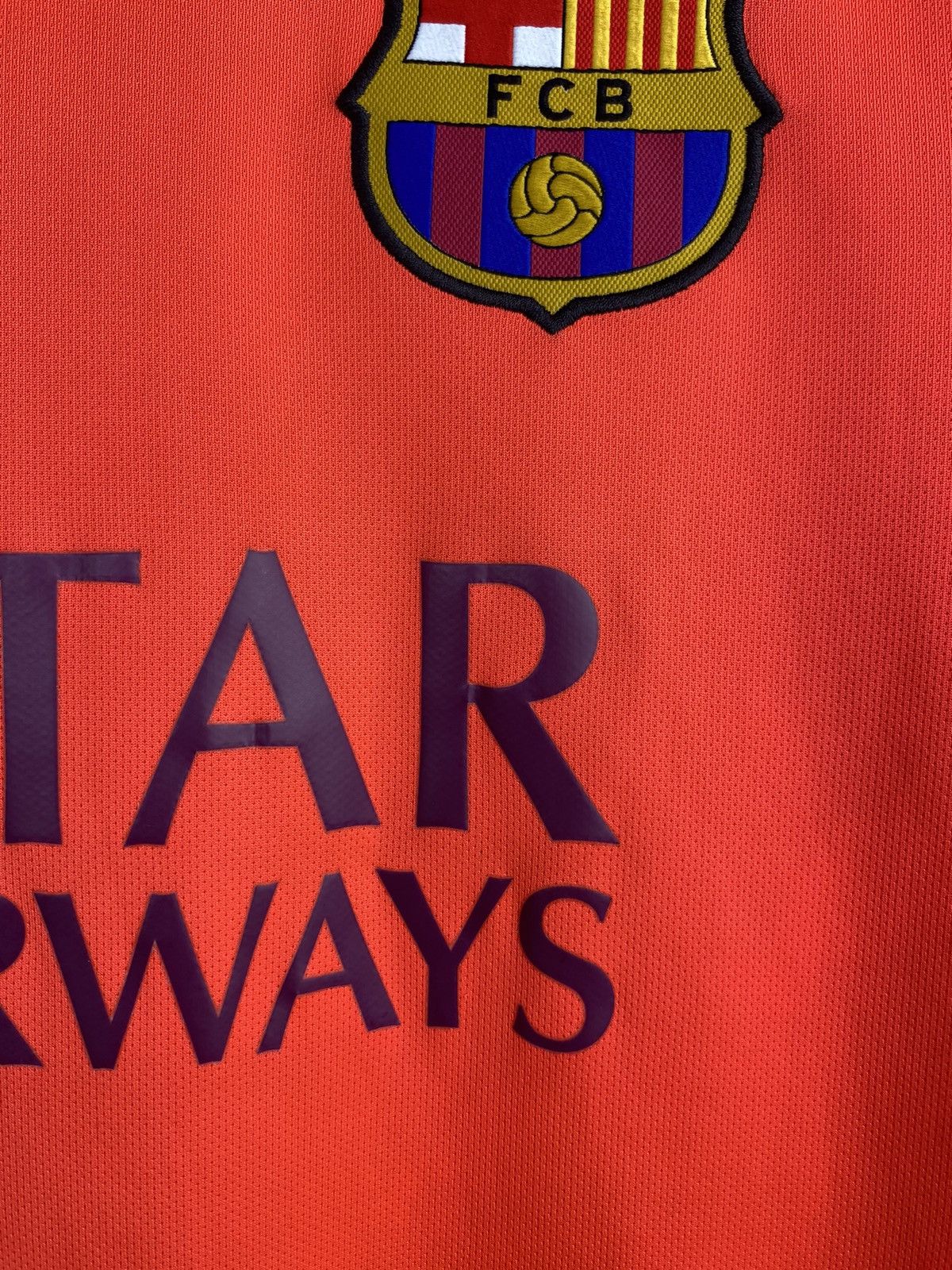 Nike 2014/15 NIKE BARCELONA AWAY SOCCER FOOTBALL JERSEY SHIRT Size US M / EU 48-50 / 2 - 6 Thumbnail