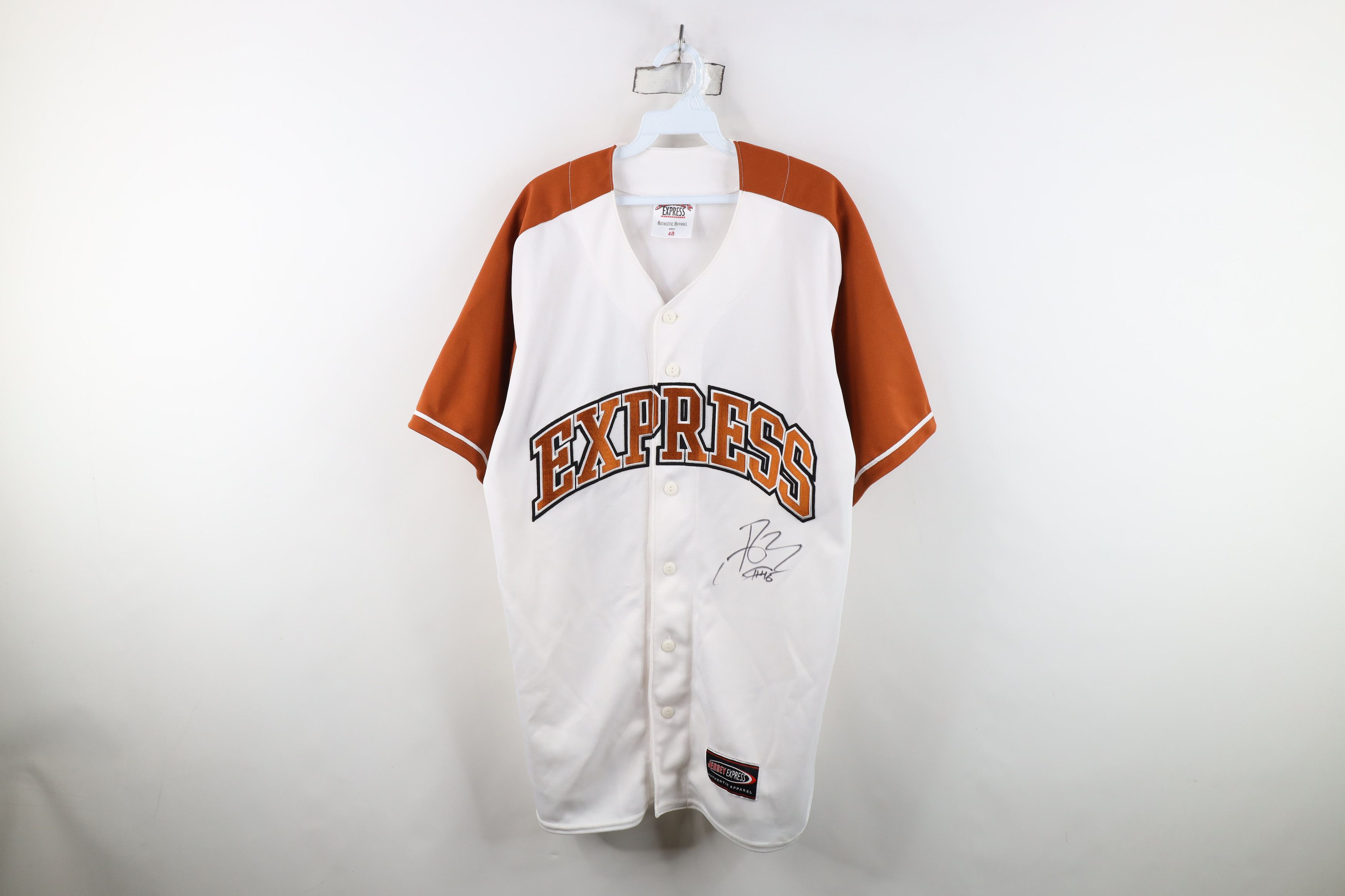 Vintage Ramon German Autographed Round Rock Express Minor Jersey Size US XXL / EU 58 / 5 - 1 Thumbnail