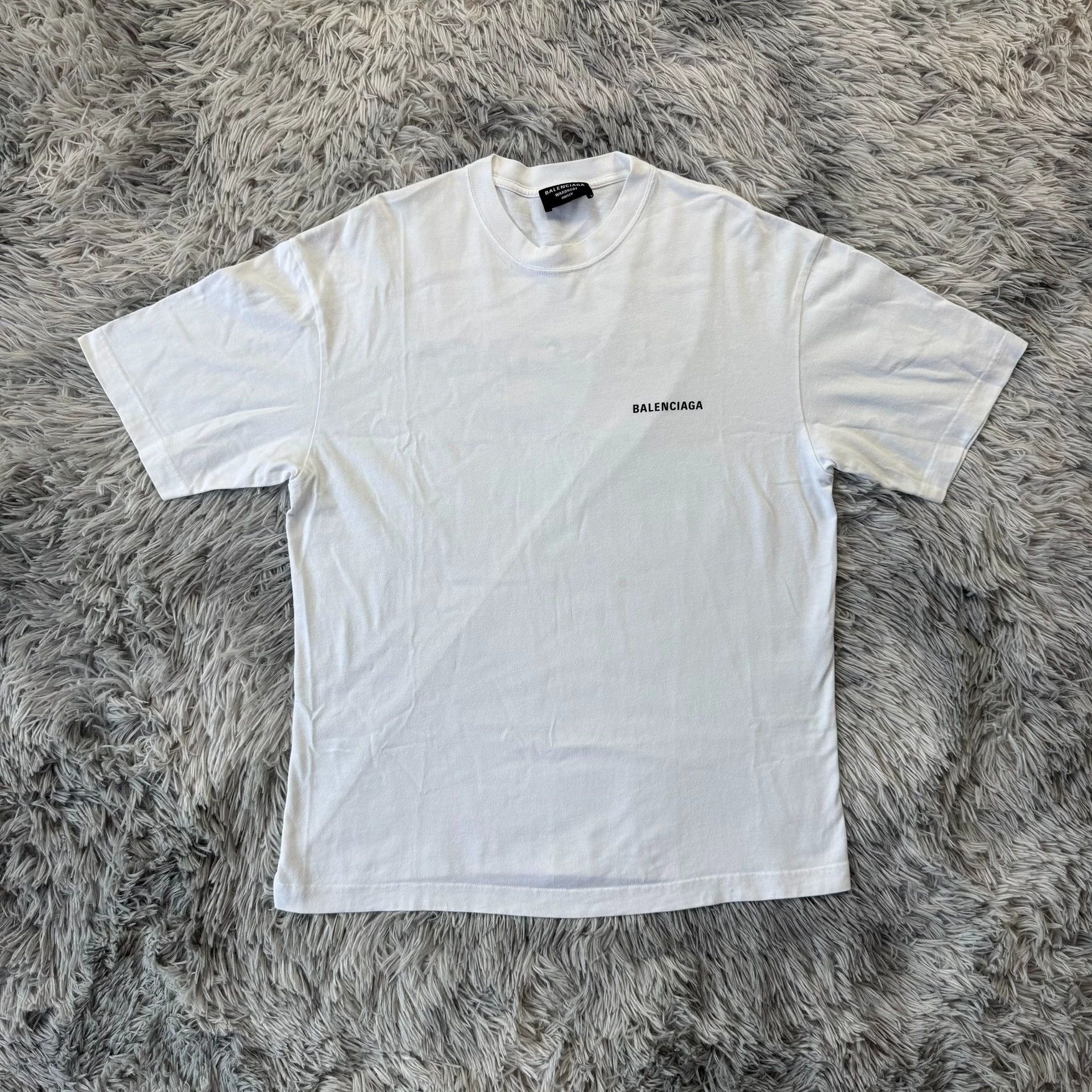 Balenciaga Balenciaga Back Logo Short Sleeve Tee - dmc Size US XS / EU 42 / 0 - 1 Thumbnail