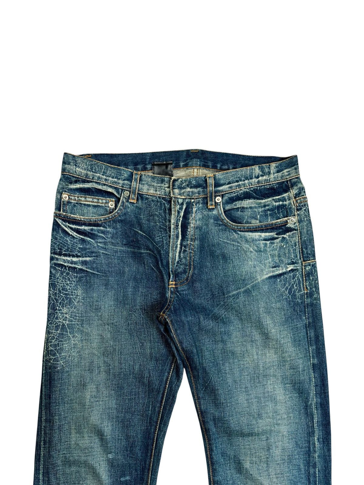 Dior × Hedi Slimane Dior Homme SS07 coated jeans | Grailed