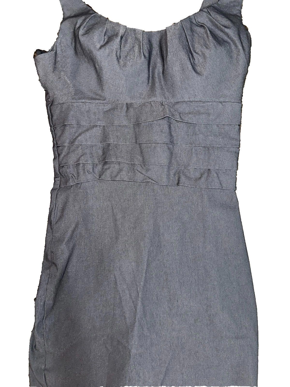 Designer Frederick’s of Hollywood Gray Sleeveless Dress Size 12 Y2K Size XL / US 12-14 / IT 48-50 - 6 Thumbnail