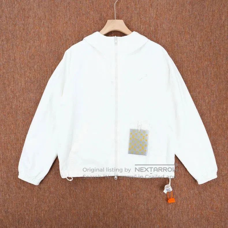 white louis vuitton reversible windbreaker jacket.
