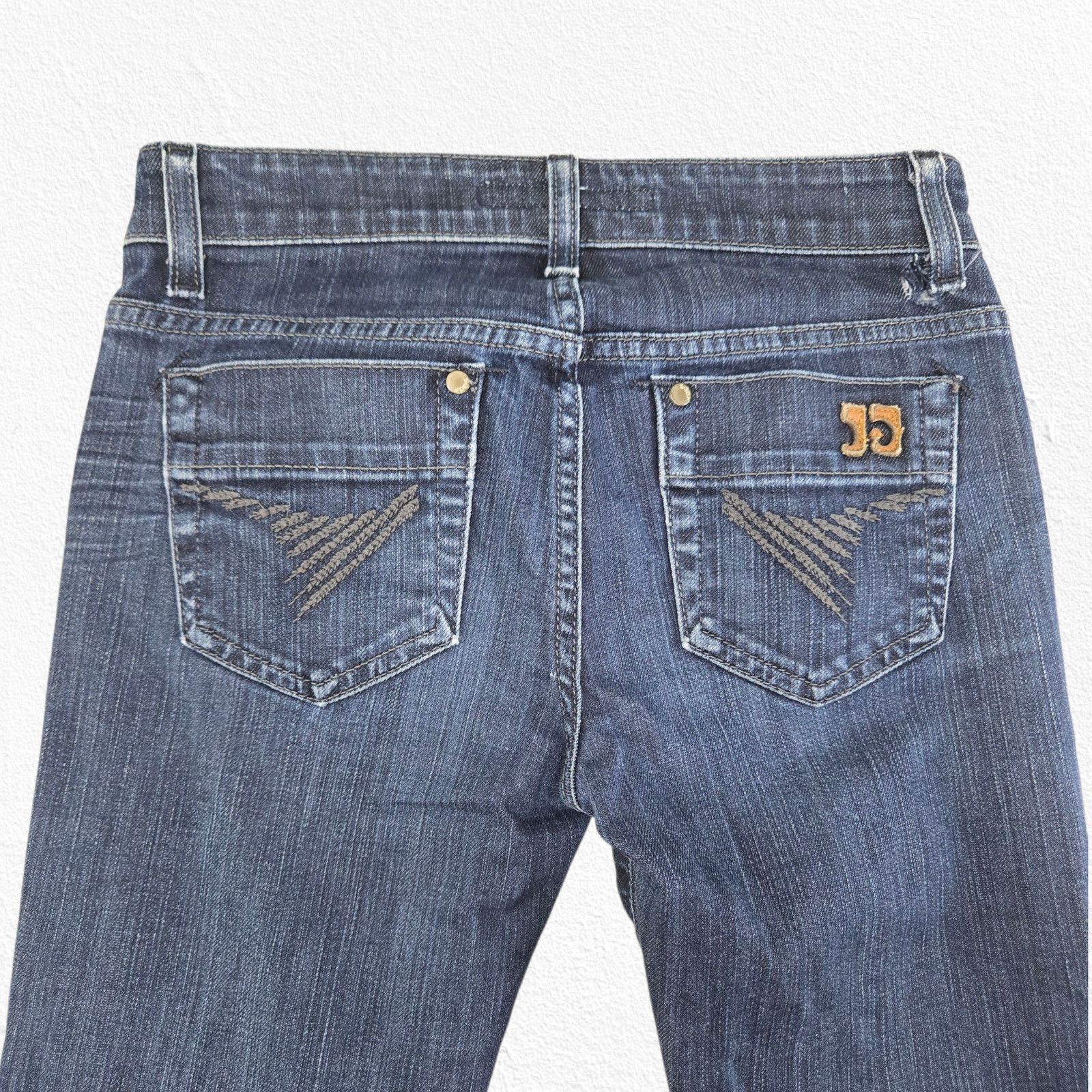 Other Y2K Joes Jeans Slim Bootcut Low Rise Dark Wash Jeans Size 25 Size 25" / US 0 / IT 36 - 9 Thumbnail
