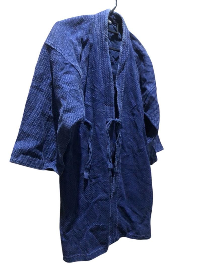 Indigo × Vintage Vintage Kendo Kimono japanese Traditional Size US M / EU 48-50 / 2 - 2 Thumbnail