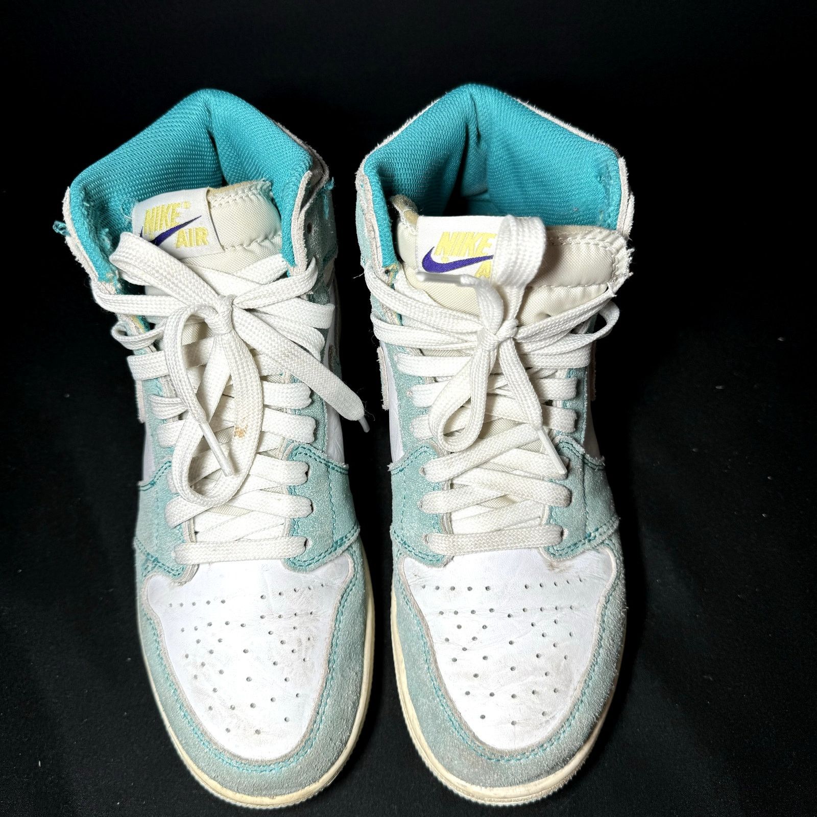 Jordan Brand × Nike Size 6 - Nike Air Jordan 1 Retro High OG GS Turbo Green Size US 6 / EU 39 - 4 Thumbnail