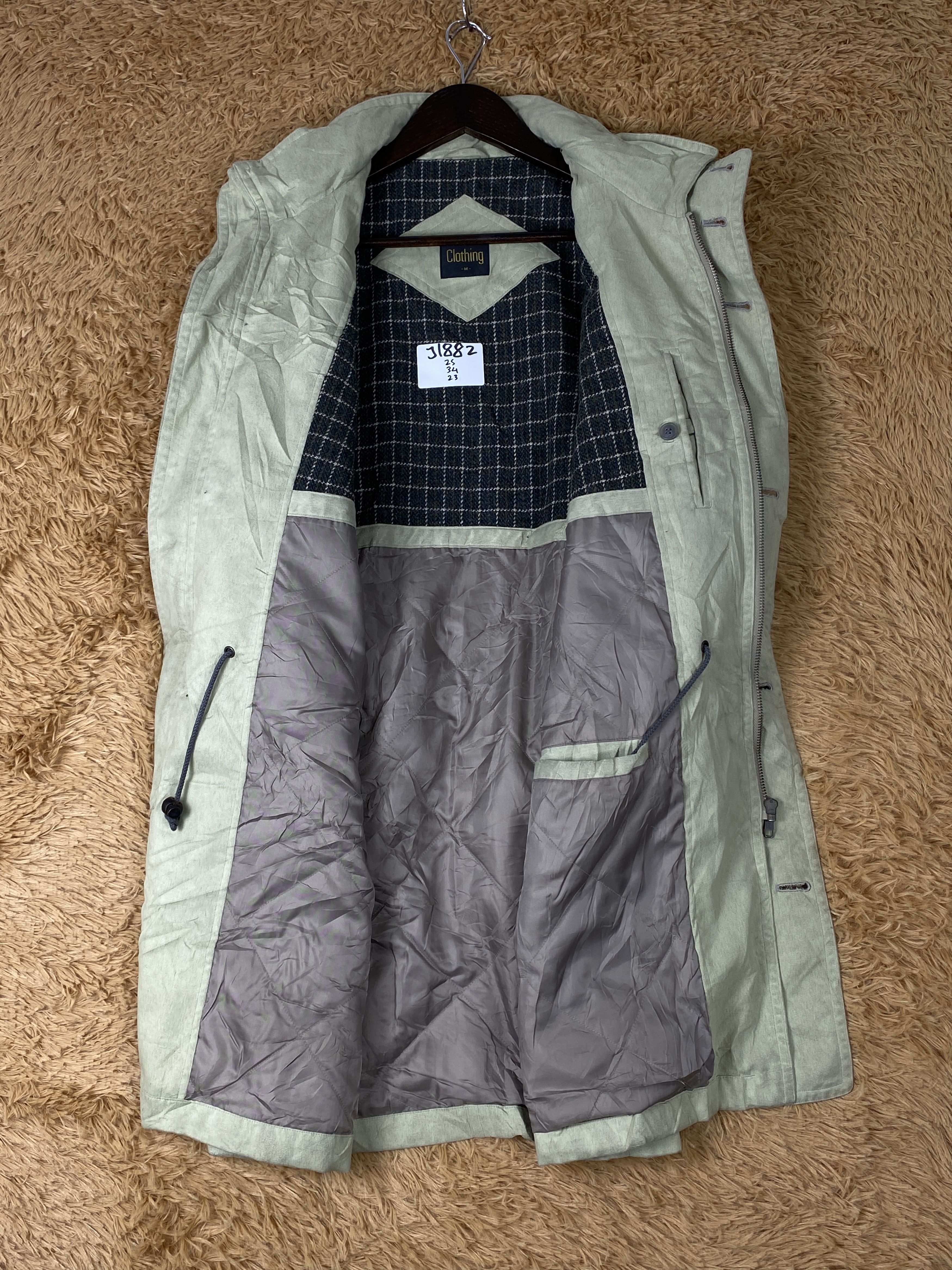 Japanese Brand Vintage Clothing Zip Up Long Jacket J1882 Size US M / EU 48-50 / 2 - 9 Thumbnail