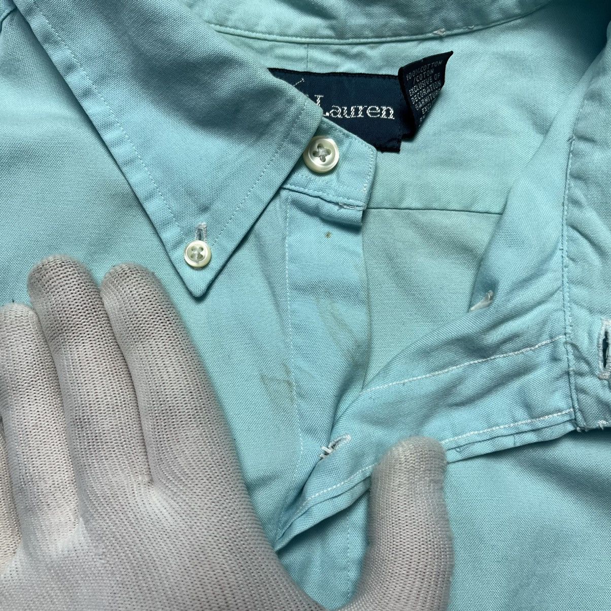 Polo Ralph Lauren Vintage Polo Ralph Lauren Blue Shirt Button Down Streetwear Size US XL / EU 56 / 4 - 7 Thumbnail