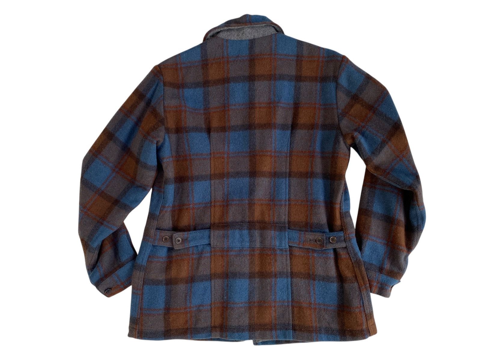 Vintage Vtg Swanndri Wool Laine Plaid Jacket Size US M / EU 48-50 / 2 - 2 Thumbnail