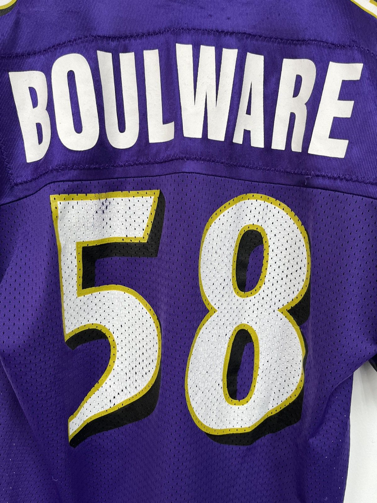 Champion Vtg Peter Boulware Baltimore Ravens Champion Jersey Size US M / EU 48-50 / 2 - 13 Thumbnail