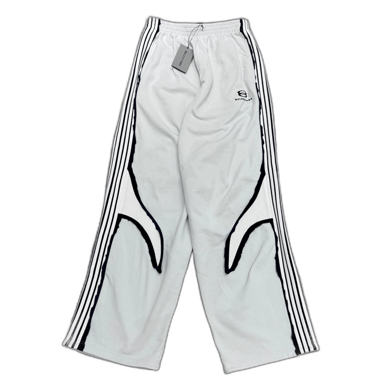 Balenciaga Balenciaga double ring embroidery track pants Size US 26 / EU 42 - 1 Thumbnail