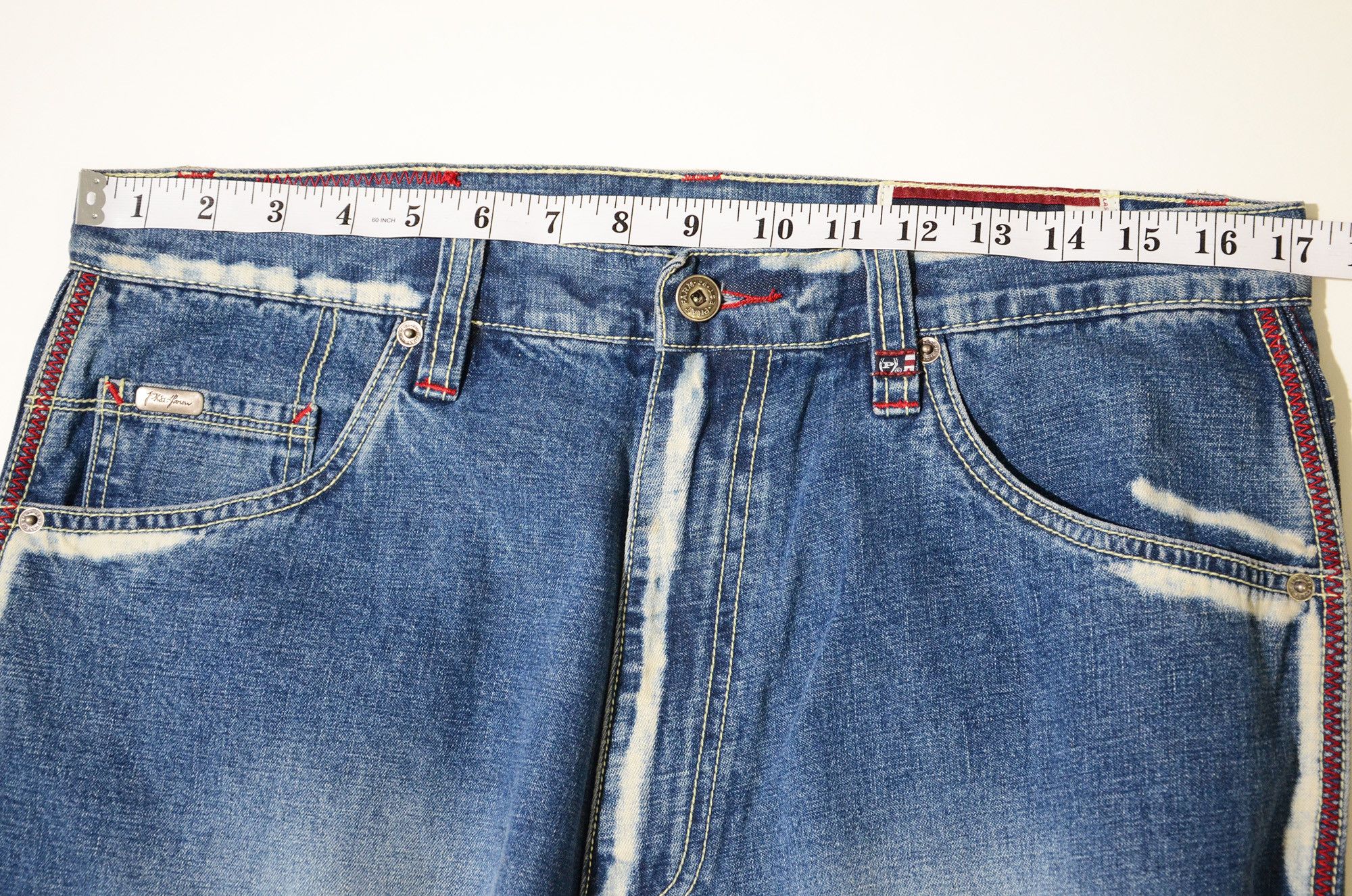 Phat Farm Phat Farm Jeans 32 x 33 Loose Fit 90s Hiphop Streetwear Size US 32 / EU 48 - 13 Thumbnail