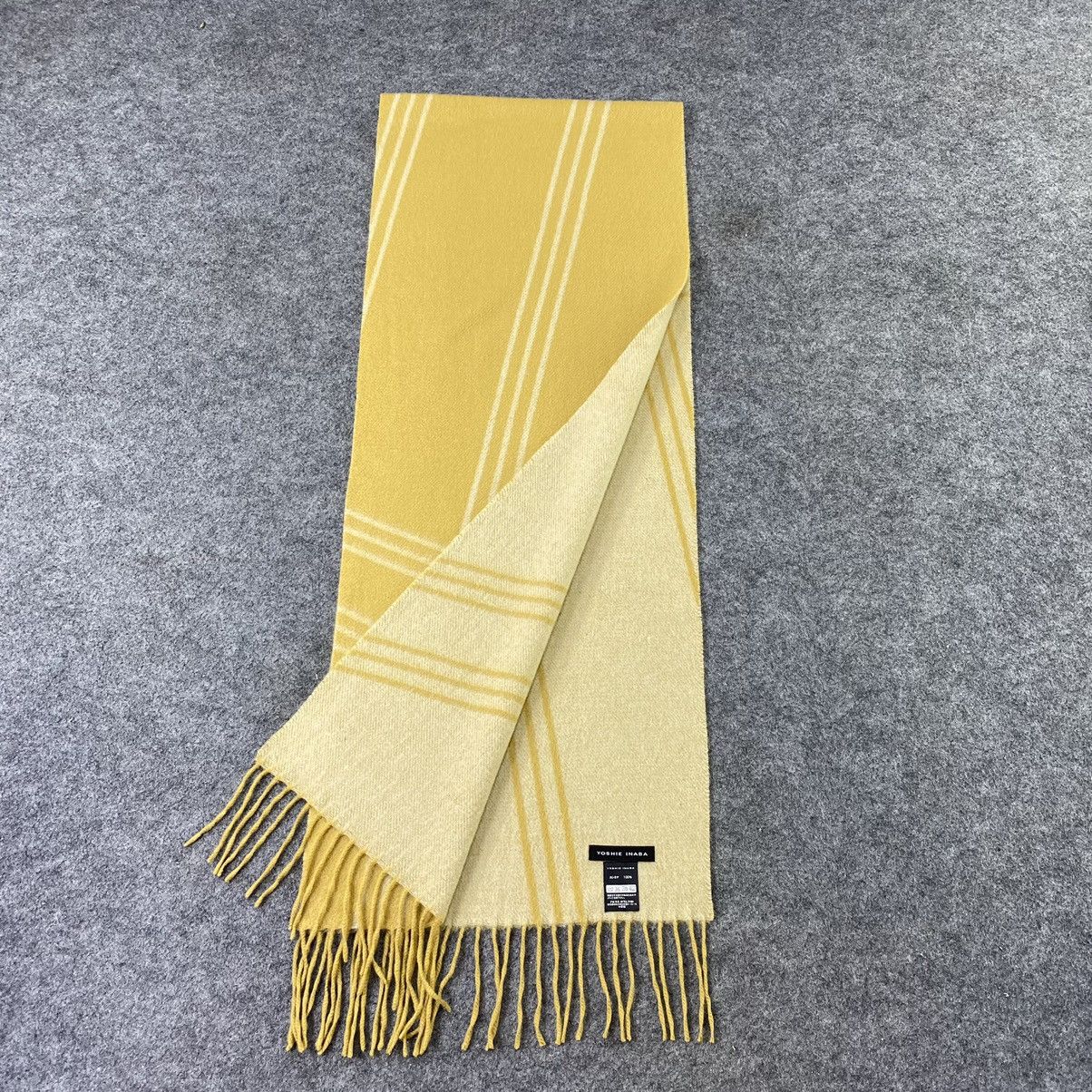 Japanese Brand × yoshie inaba YOSHIE INABA Cashmere Scarf/Muffler/neckwear - T1411 Size ONE SIZE - 4 Thumbnail