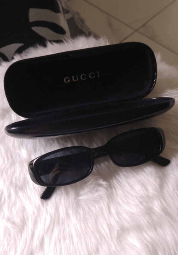 Gucci × Tom Ford × Vintage Gucci Sunglasses Logo Shield Mask Pop Vintage Size ONE SIZE - 2 Thumbnail