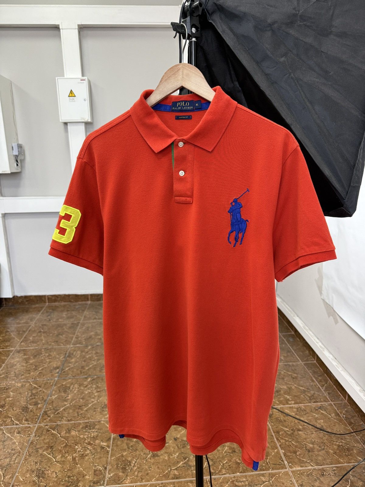Polo Ralph Lauren 🇺🇸 Polo Ralph Lauren Big Pony Custom Fit Polo T-Shirt Rare Size US XL / EU 56 / 4 - 1 Thumbnail