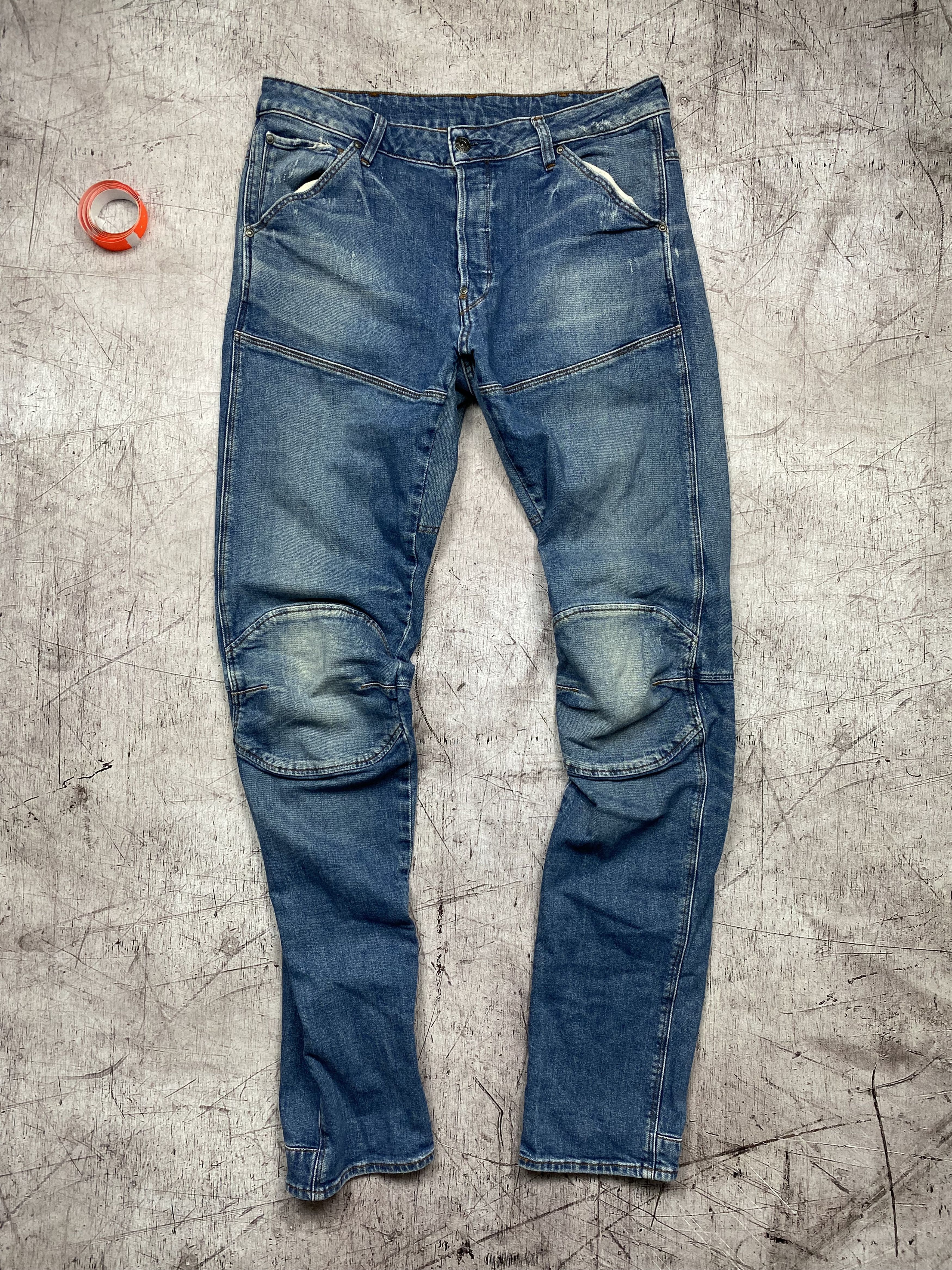 G-Star G Star Raw Vintage Mens Denim Pants Double Knee Jeans Size US 33 - 1 Thumbnail