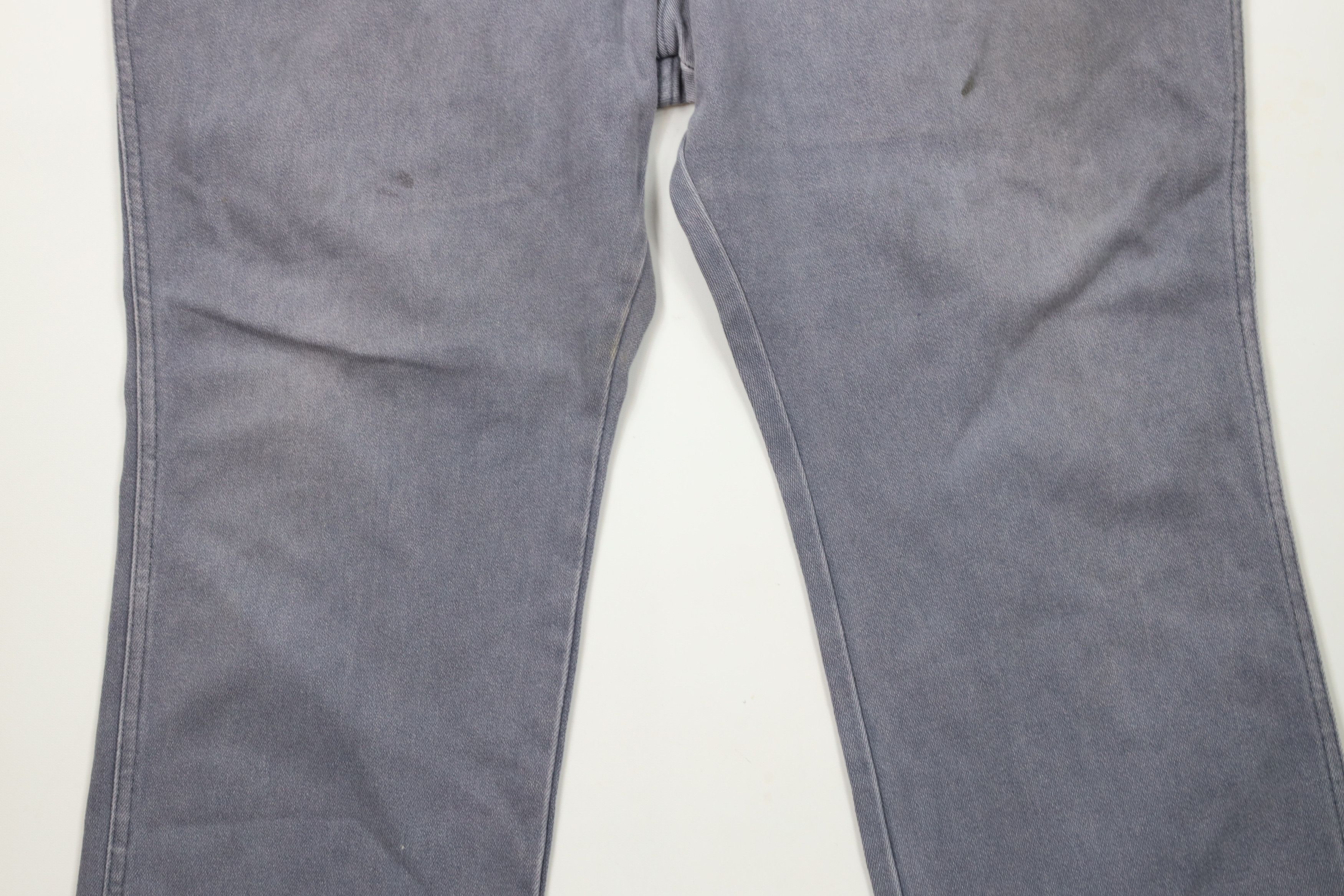 Lee × Vintage Vintage 90s Lee Flared Wide Leg Denim Jeans Blue USA Size US 44 / EU 60 - 3 Thumbnail