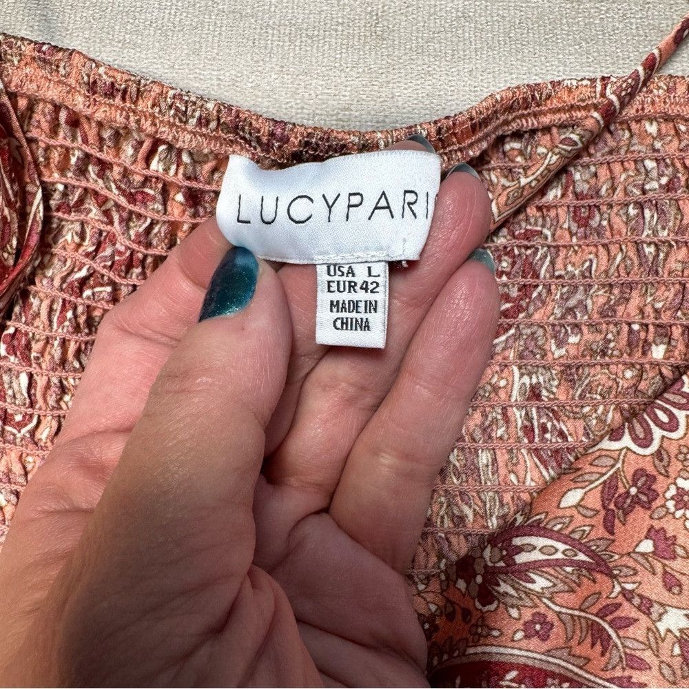 Other Lucy Paris Jelena Paisley Print Dress Size L Size L / US 10 / IT 46 - 7 Thumbnail