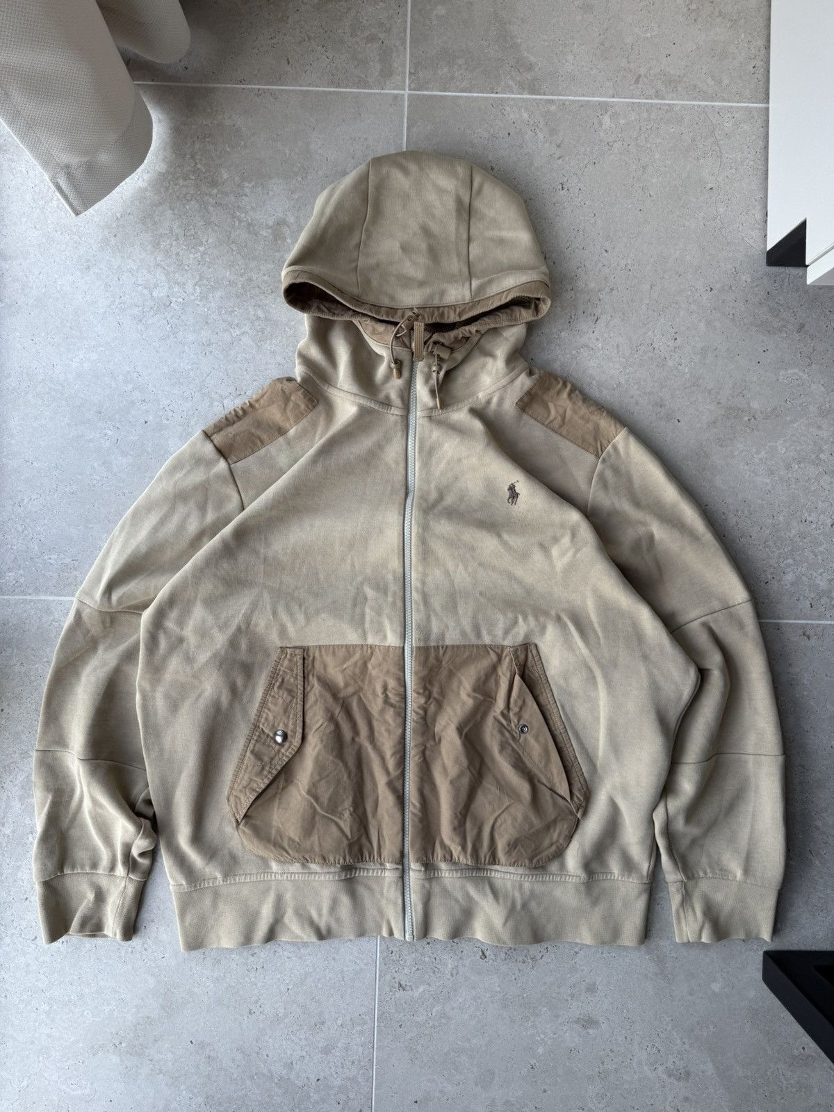 Polo Ralph Lauren Vintage Polo Ralph Lauren Zip Hoodie Y2K Size US XL / EU 56 / 4 - 1 Thumbnail