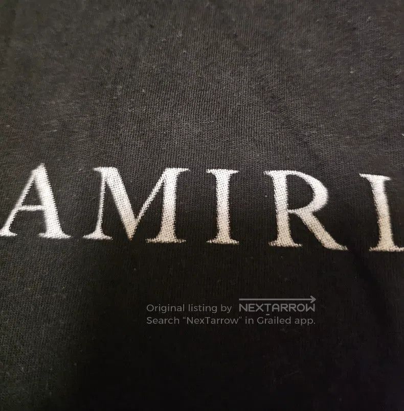 Amiri Amiri Size M White rose t-shirt Size US M / EU 48-50 / 2 - 5 Thumbnail
