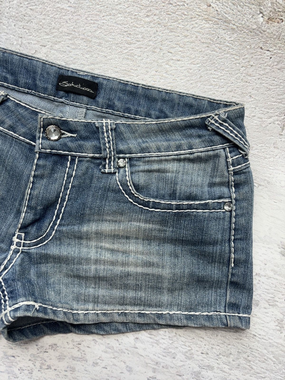Other Micro mini denim vintage shorts Size 29" - 6 Thumbnail