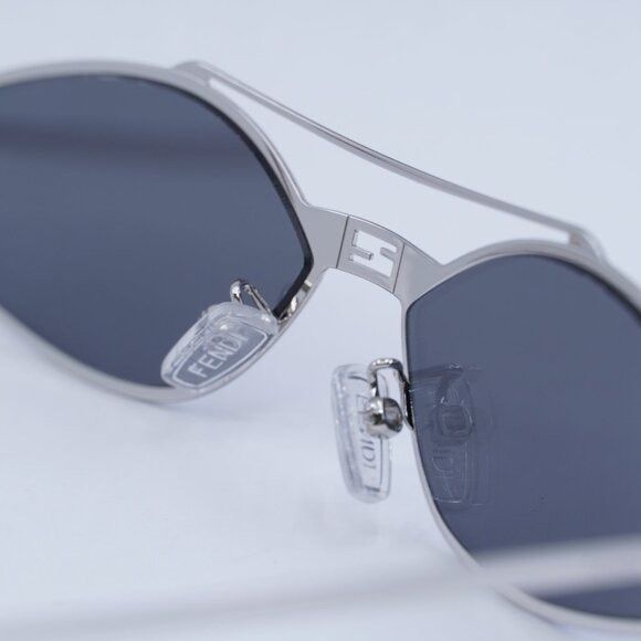 Fendi New Fendi FE40114U-Y 16C Sunglasses - Palladium Size ONE SIZE - 5 Thumbnail
