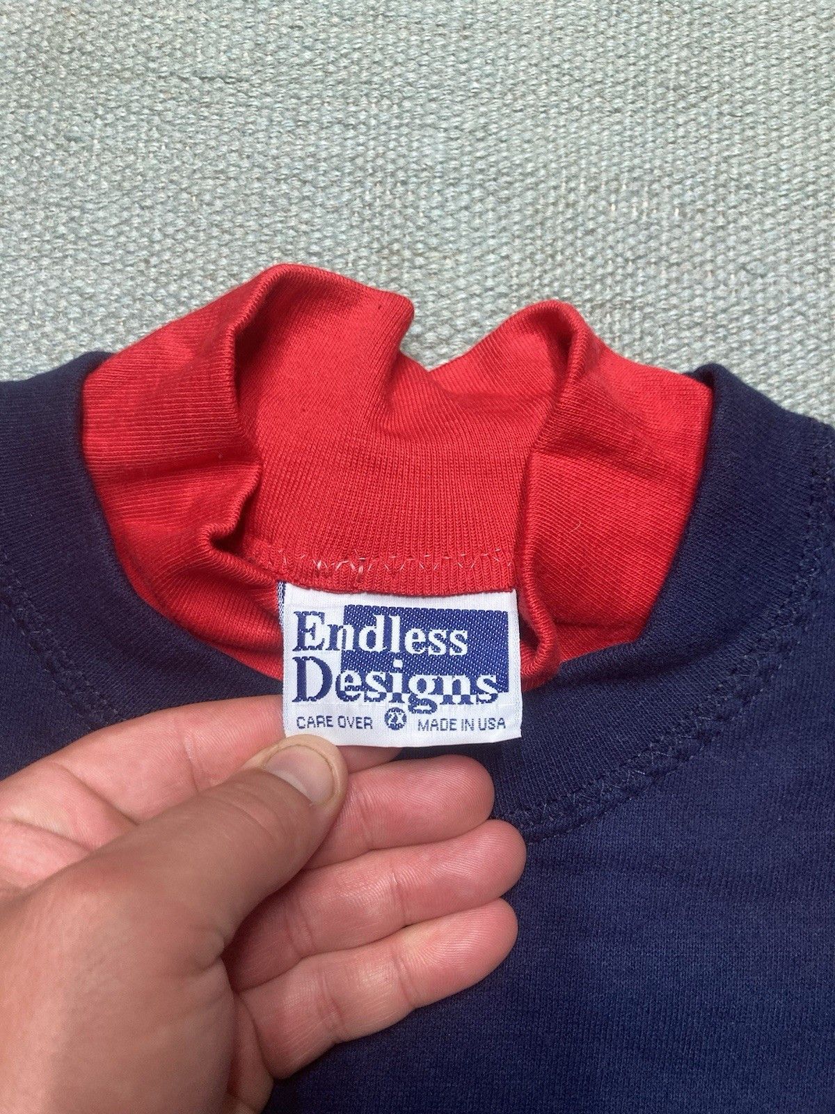Vintage NEW Vintage 90s sweatshirt endless designs Christmas NWT XXL Size US XXL / EU 58 / 5 - 5 Thumbnail