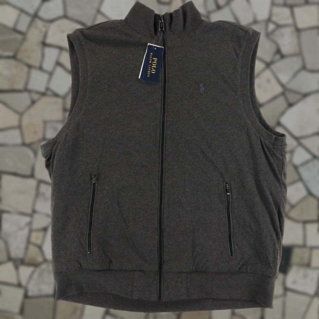 Polo Ralph Lauren Polo Ralph Lauren Excess Knit Reversible Vest Mock Jacket Gray Men's XL Shirt Size US XL / EU 56 / 4 - 1 Thumbnail