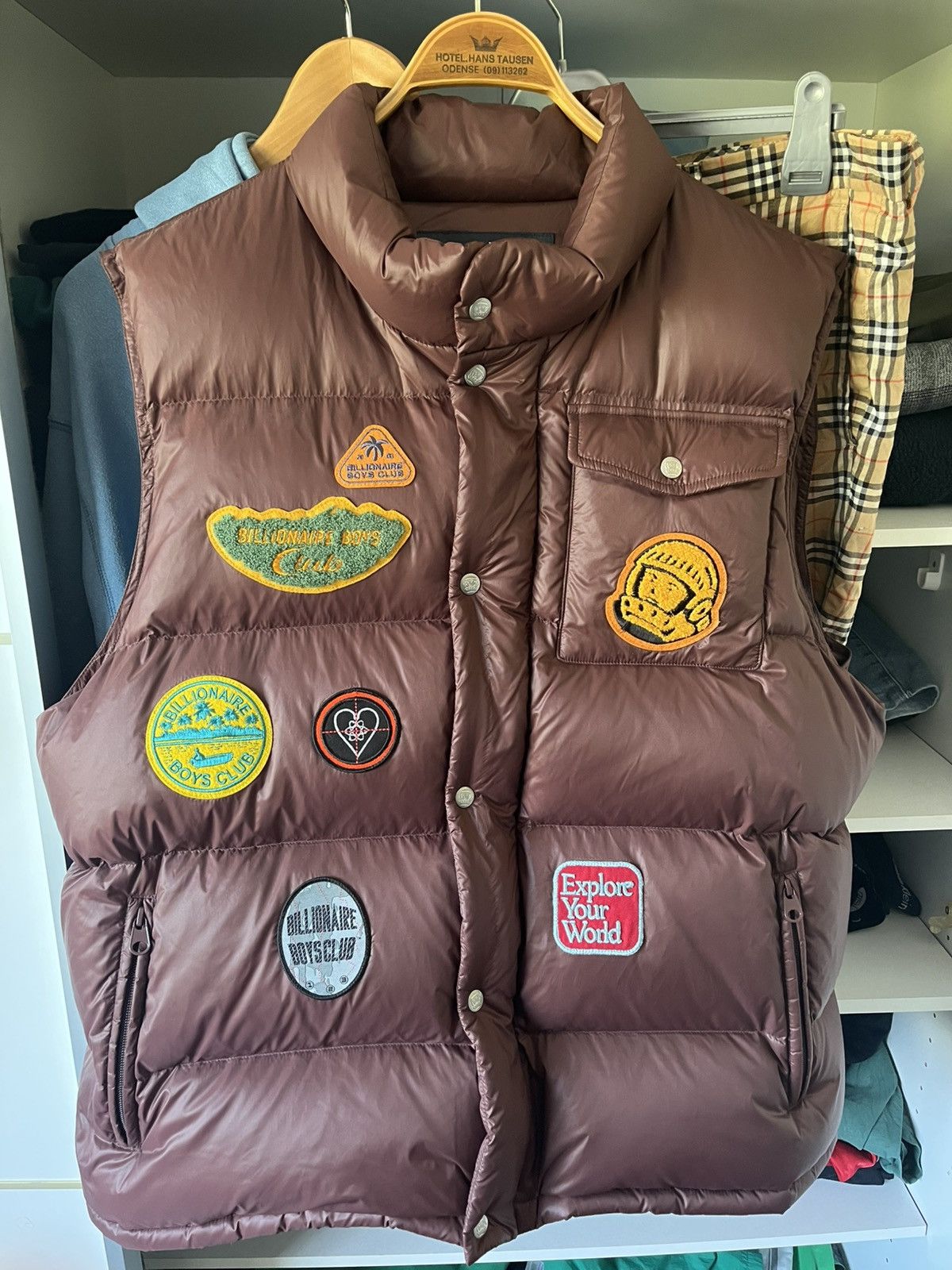 Billionaire Boys Club Billionaire Boys Club vest PATCHES Size US XXL / EU 58 / 5 - 2 Thumbnail