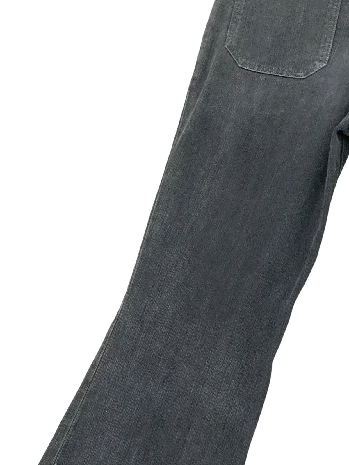 Japanese Brand Flare Jeans Blue Way Japan Faded Boot Cut 1🟦4 Size US 28 / EU 44 - 6 Thumbnail