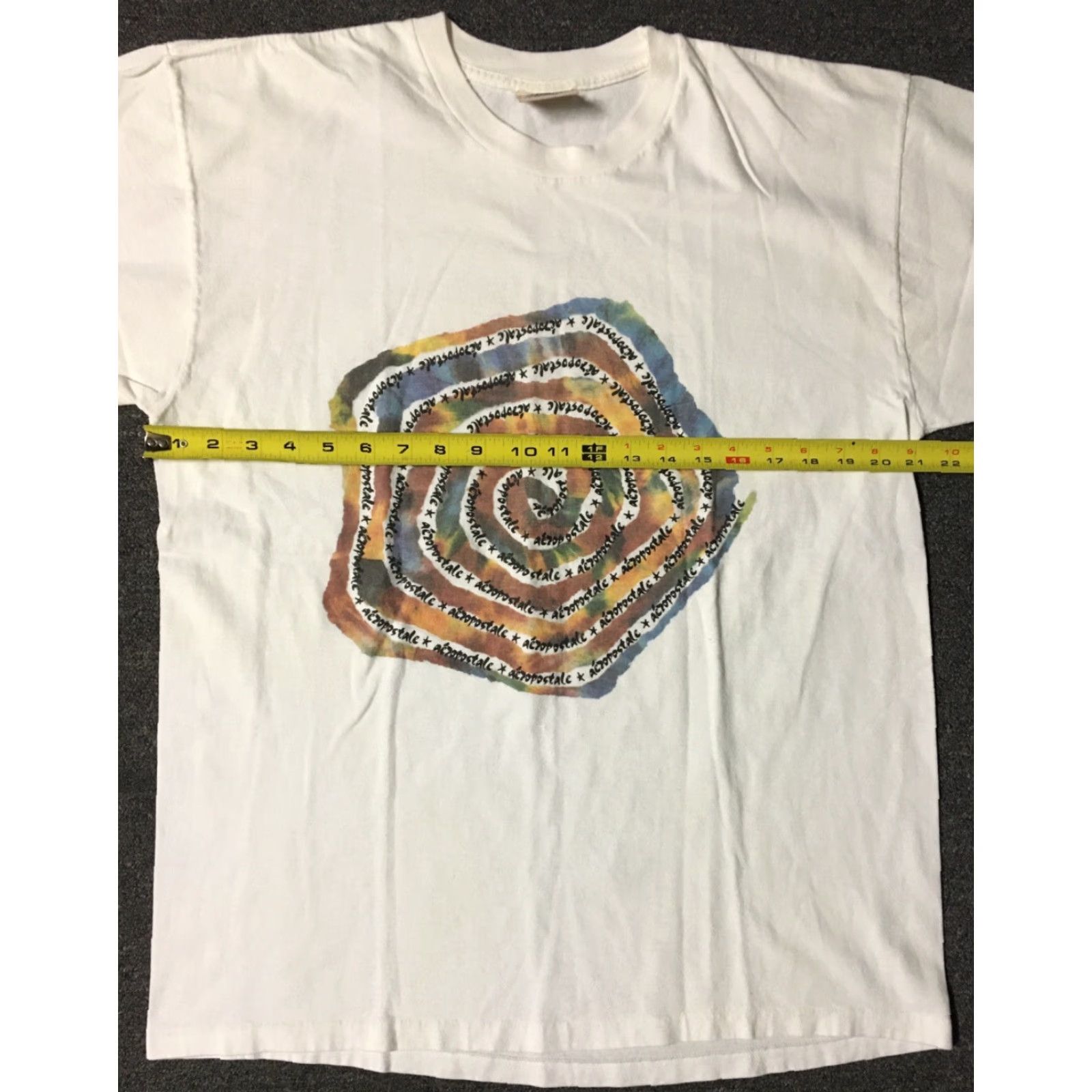 Aeropostale VINTAGE Aeropostale Spellout Shirt M USA White 90s T-Shirt Men Short Sleeve Crew Neck Size US M / EU 48-50 / 2 - 5 Thumbnail