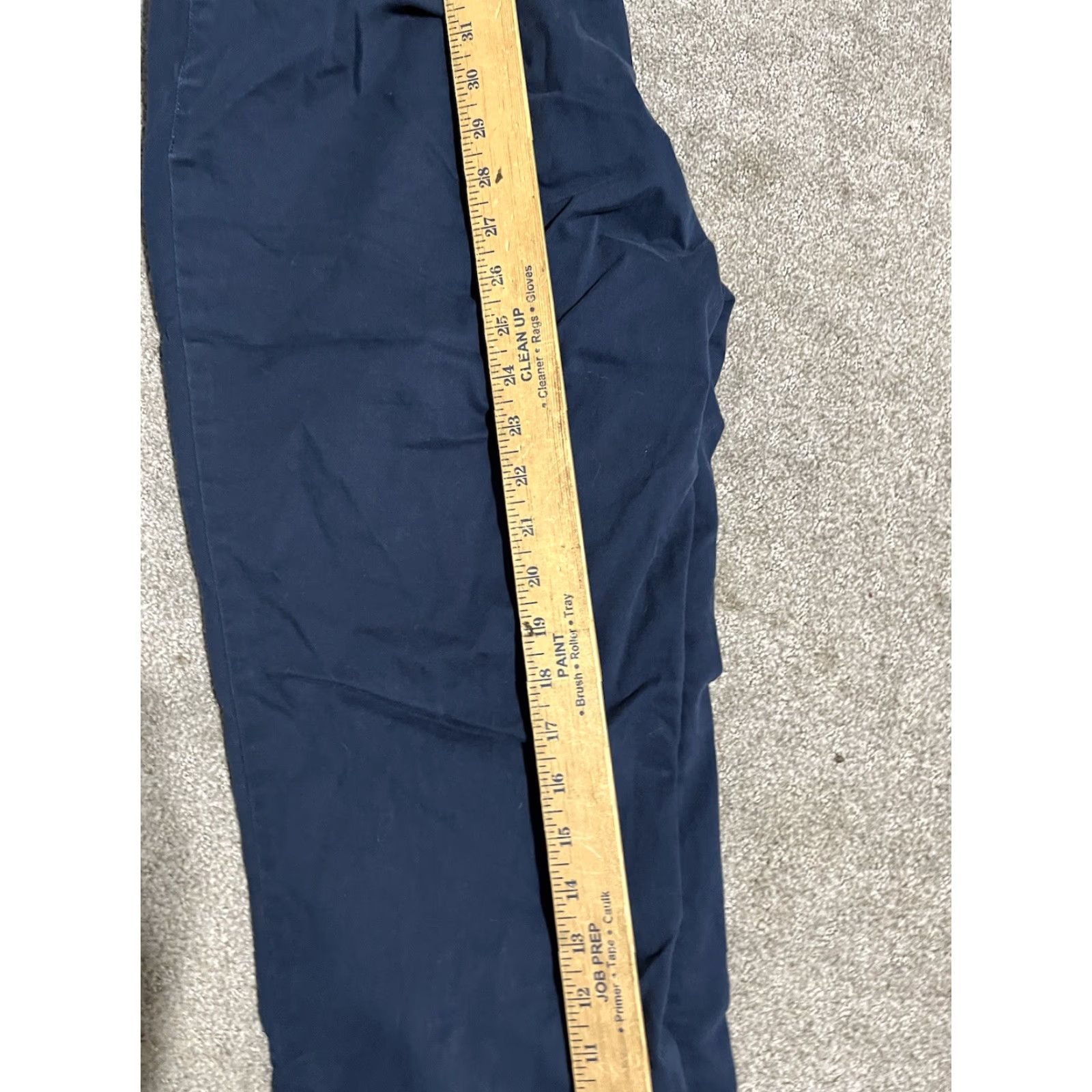 Jones New York Vintage Jones New York Women's Chino Pants 10P Stretch Navy Blue Petite Office Casual Size ONE SIZE - 6 Thumbnail