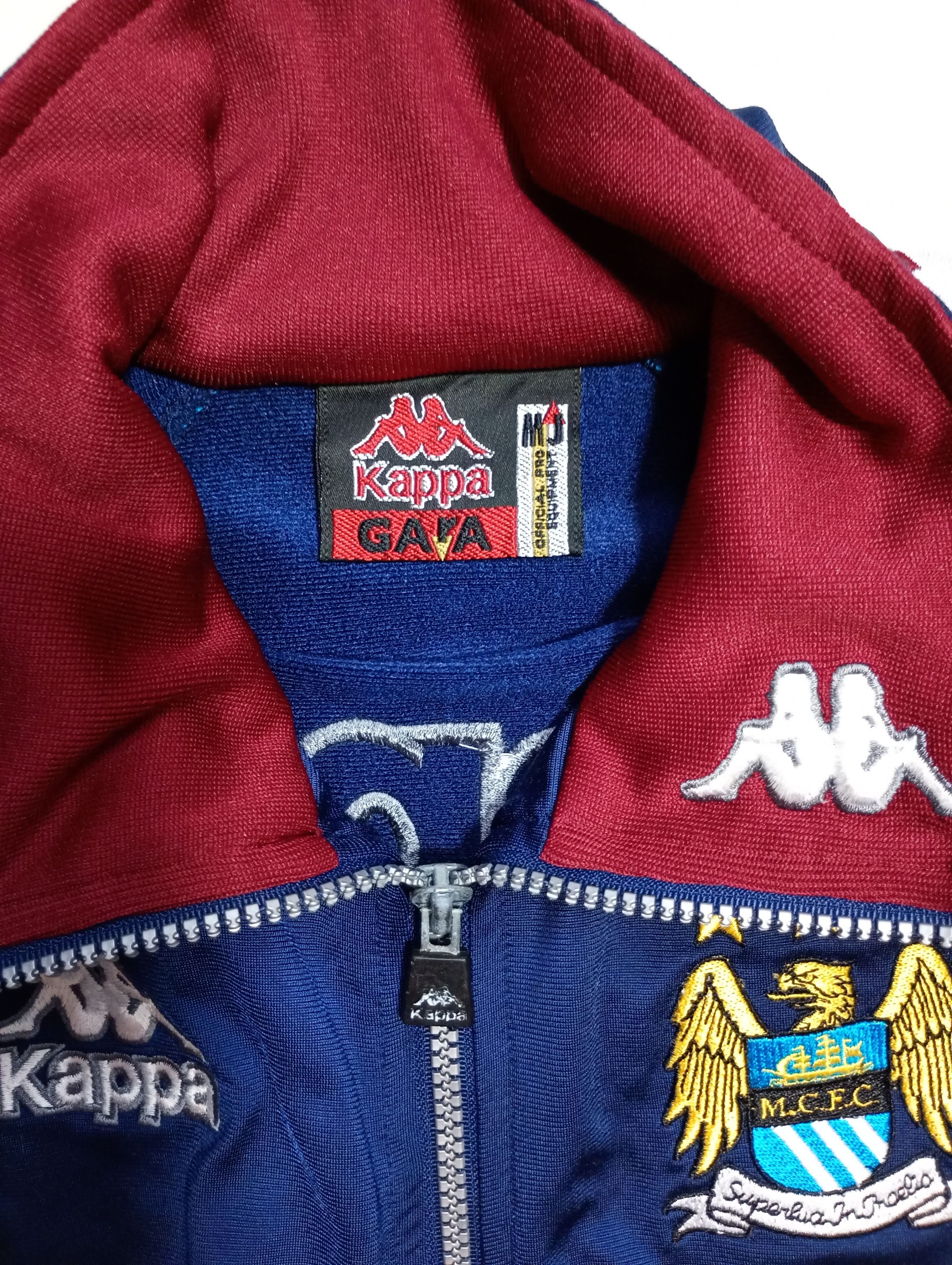 Kappa Kappa Manchester City TrackTop Jacket 1997-1999 kids size M Size US XXS / EU 40 - 6 Thumbnail