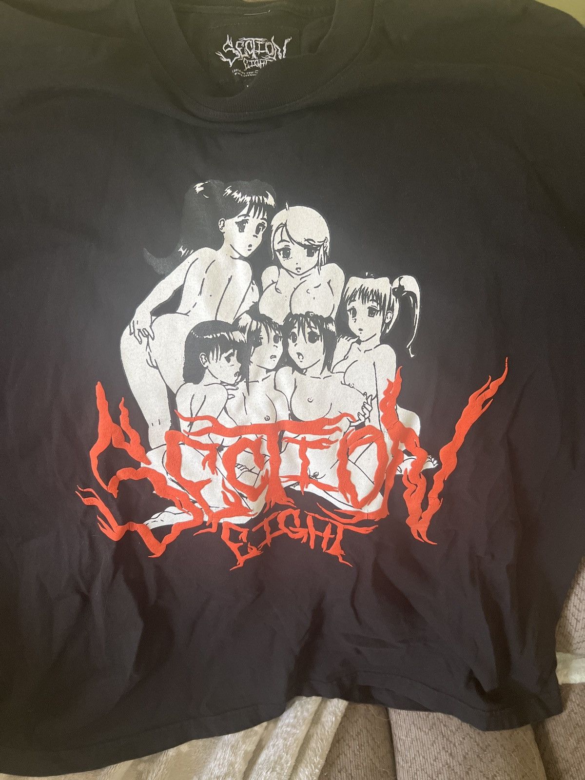Section 8 Section Eight Groupies Tee Size US XXL / EU 58 / 5 - 2 Thumbnail